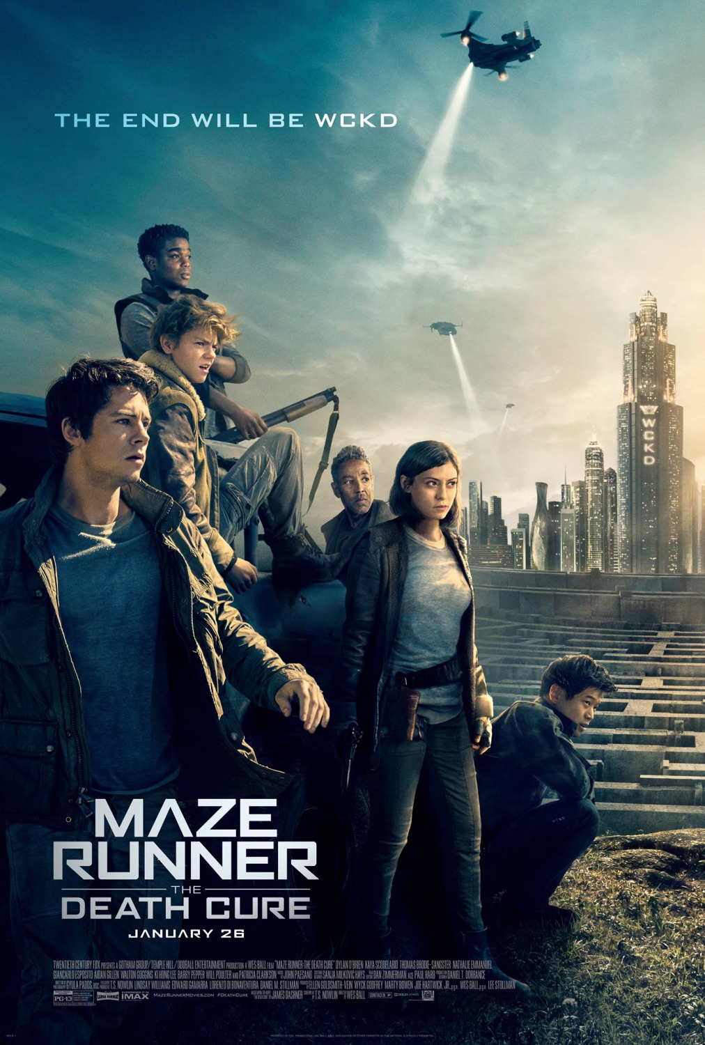 Extra Large Movie Poster Image for Maze Runner: The Death Cure (#11 of 20)