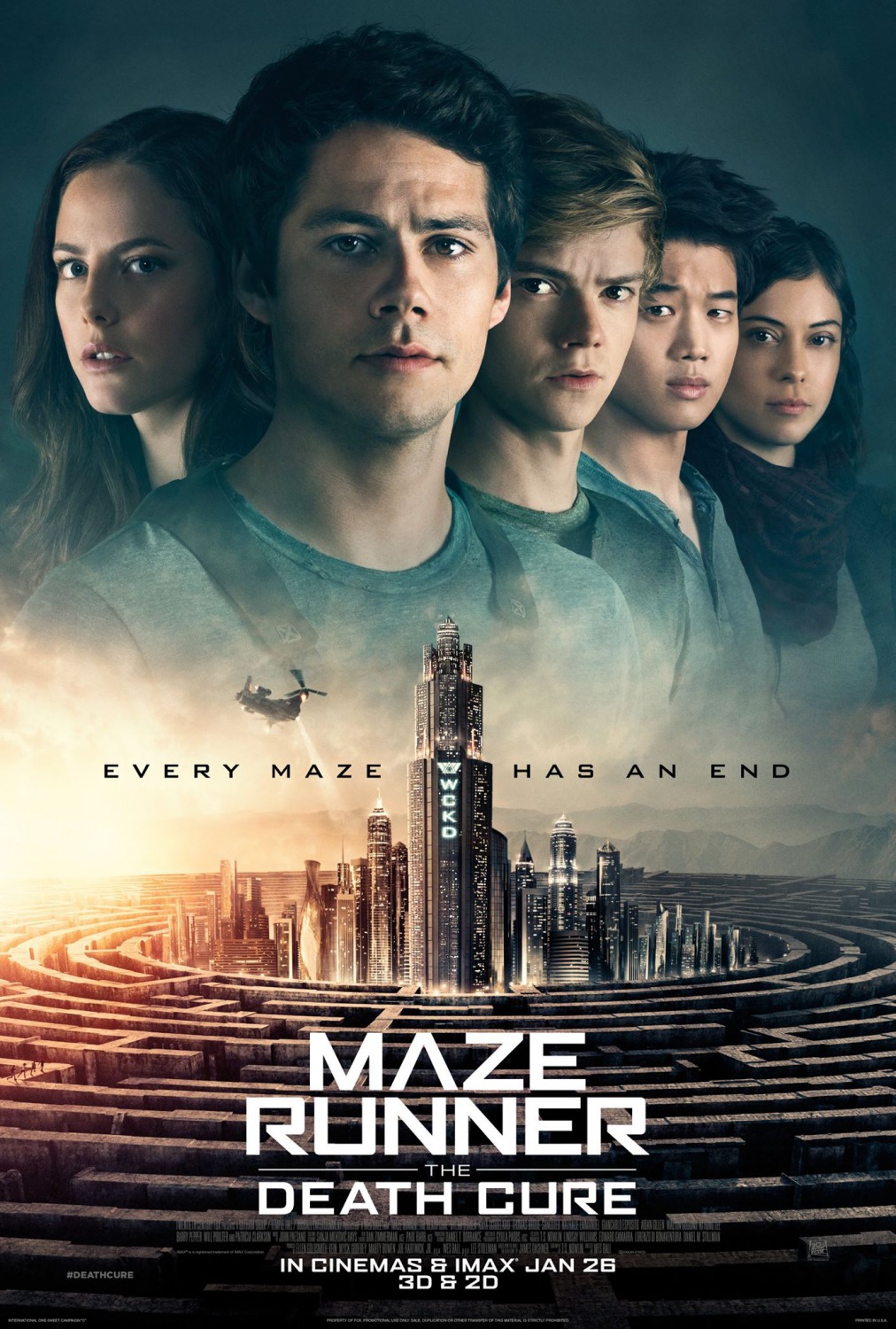 Maze Runner: The Death Cure (#4 of 20): Extra Large Movie Poster Image -  IMP Awards