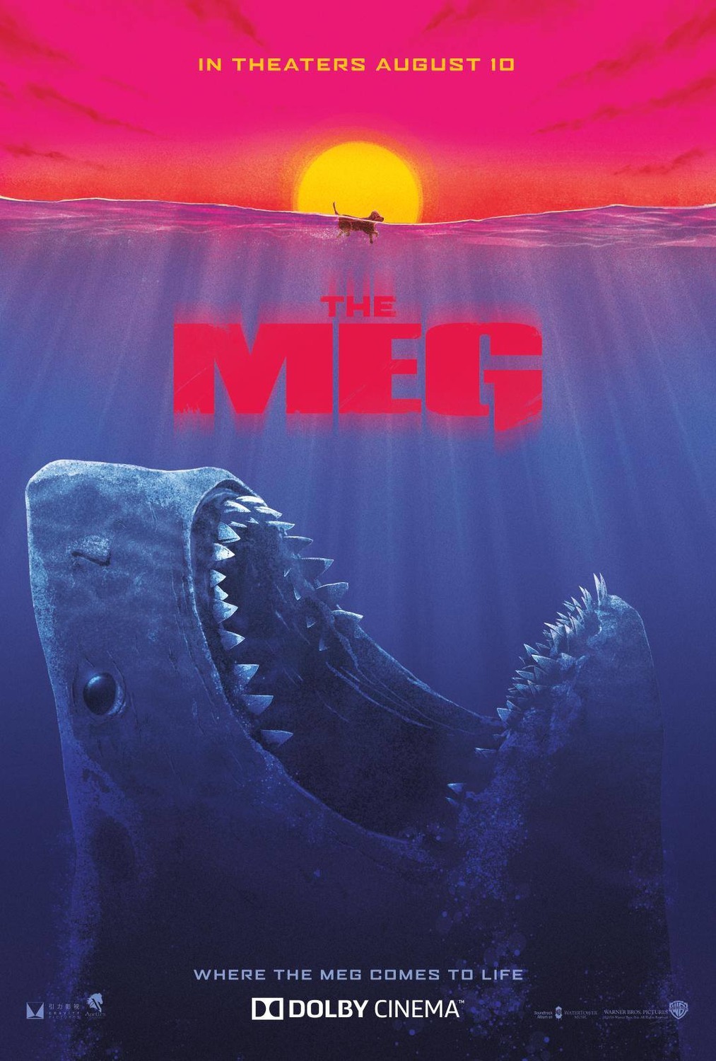 Extra Large Movie Poster Image for The Meg (#9 of 26)