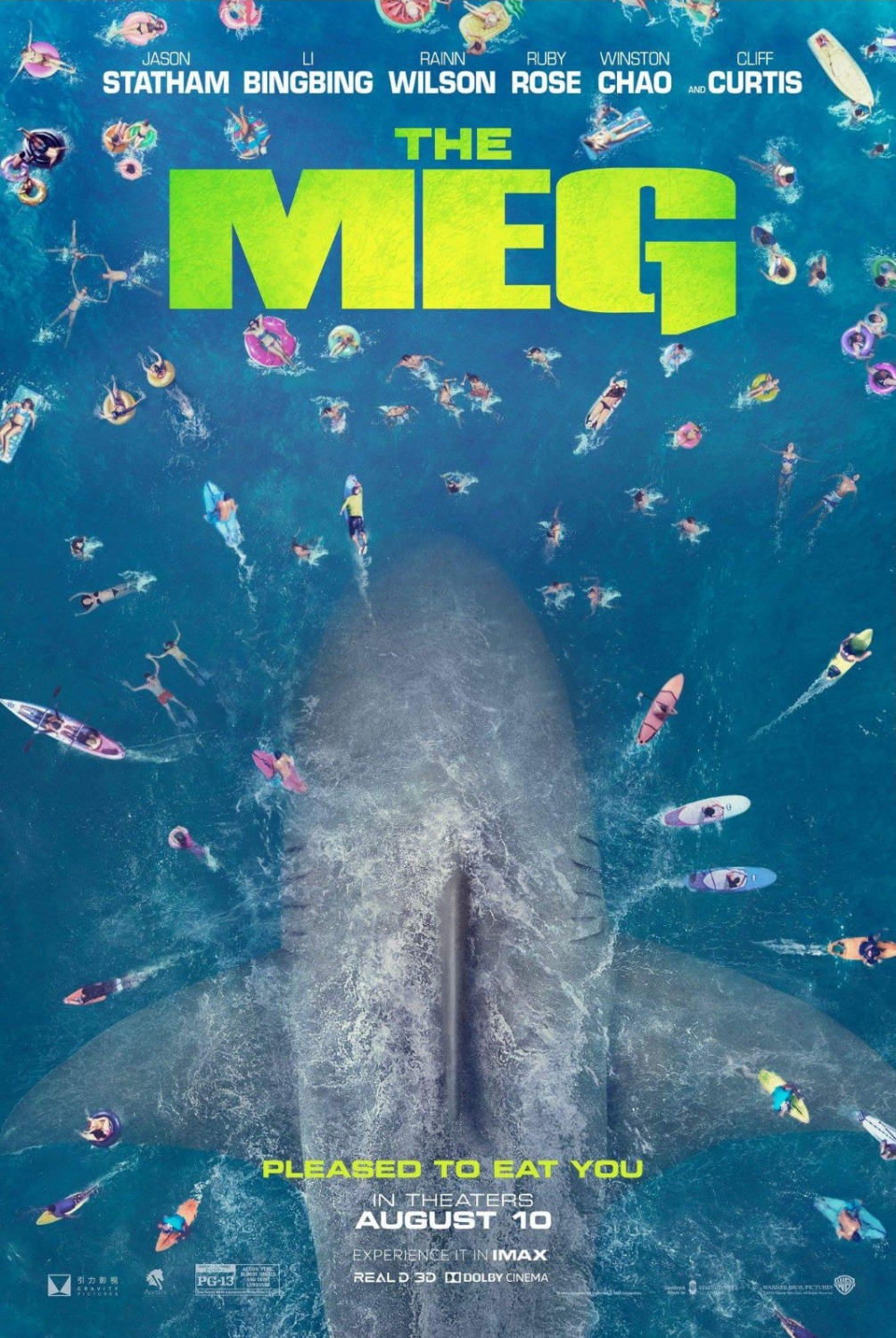 Extra Large Movie Poster Image for The Meg (#1 of 26)