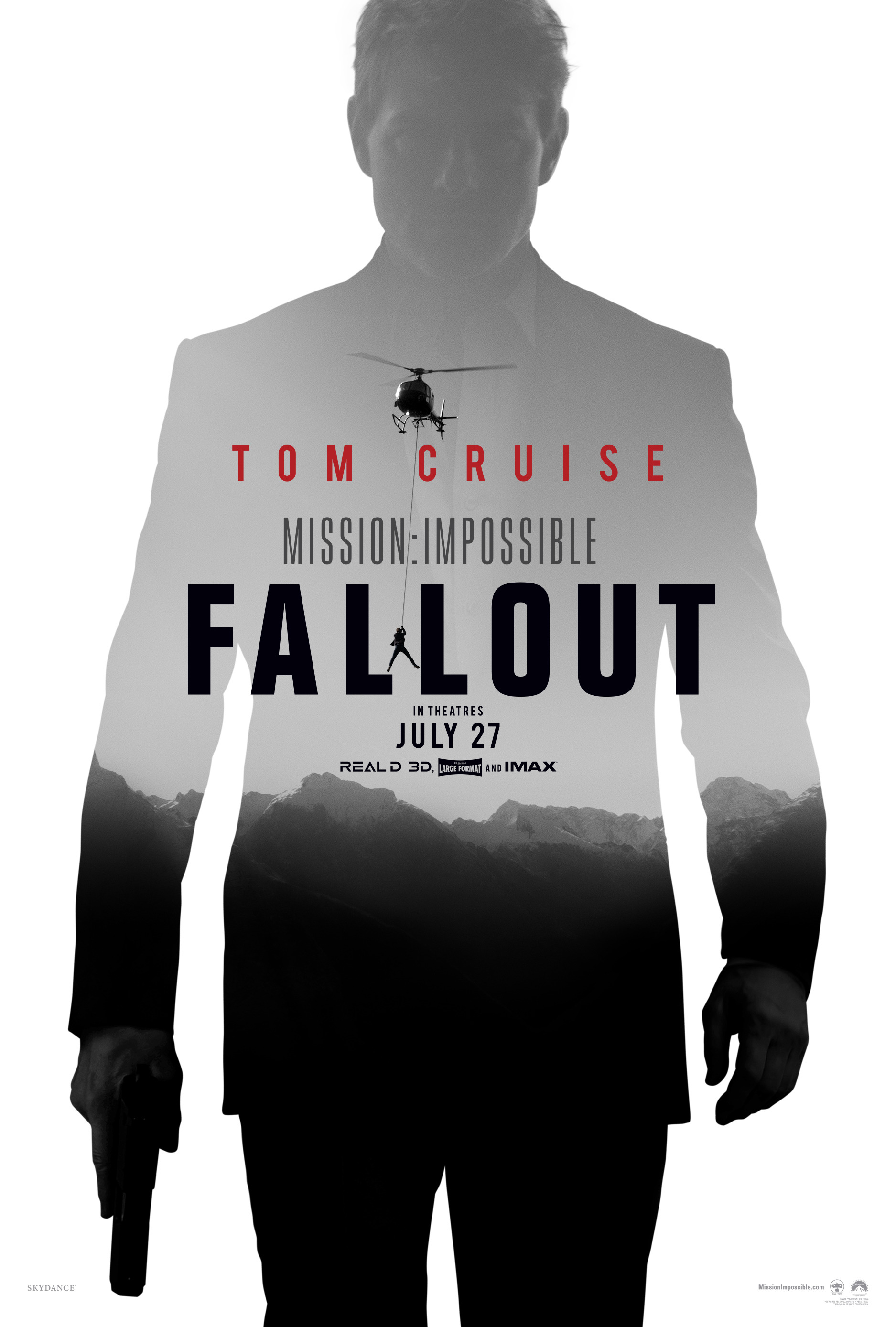 Mega Sized Movie Poster Image for Mission: Impossible - Fallout (#1 of 16)