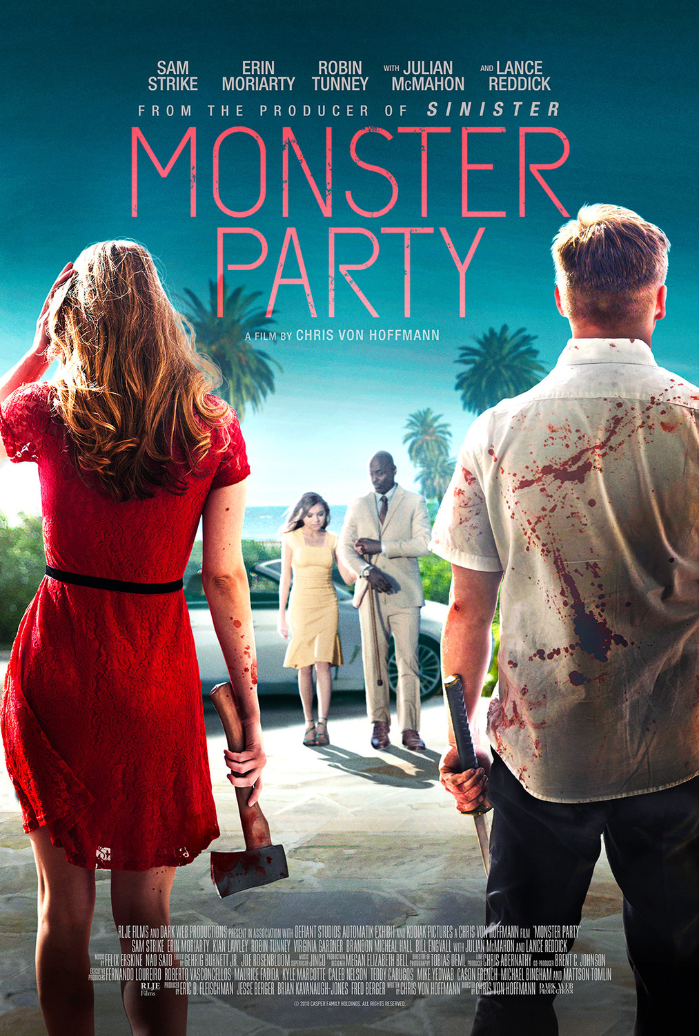 Extra Large Movie Poster Image for Monster Party 