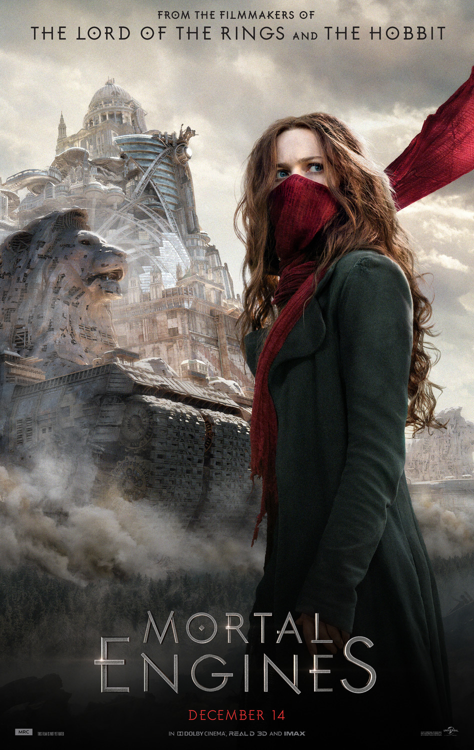 Extra Large Movie Poster Image for Mortal Engines (#2 of 9)
