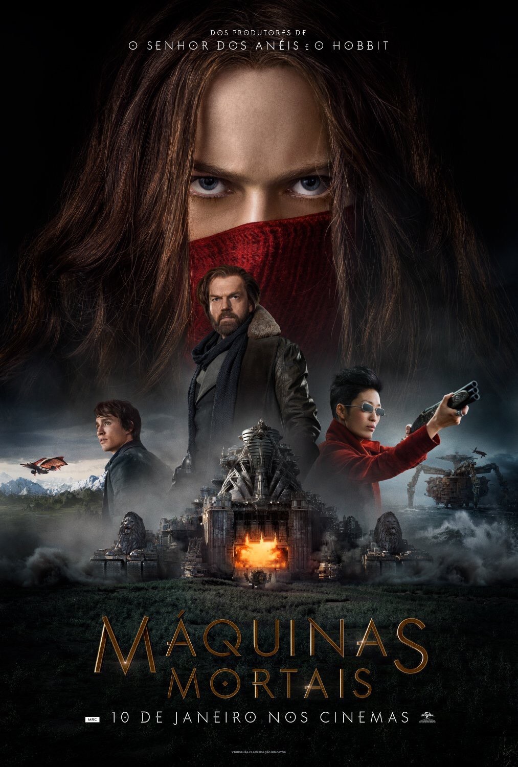 Extra Large Movie Poster Image for Mortal Engines (#3 of 9)