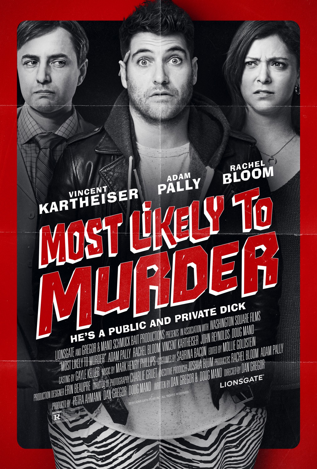 Extra Large Movie Poster Image for Most Likely to Murder 