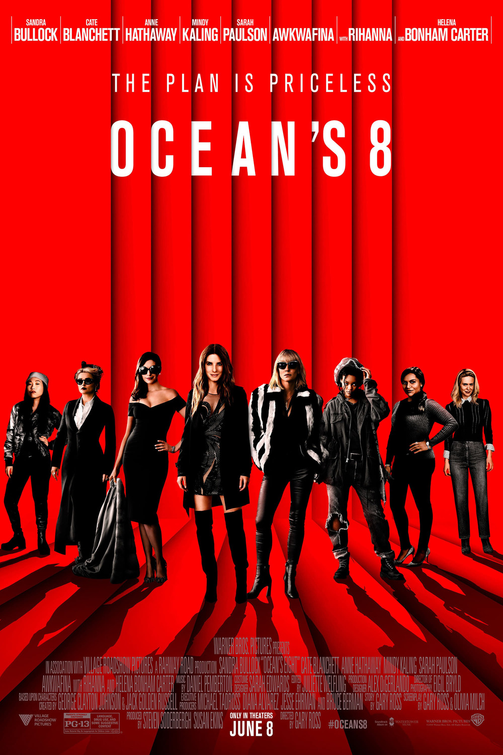 Extra Large Movie Poster Image for Ocean's 8 (#2 of 12)