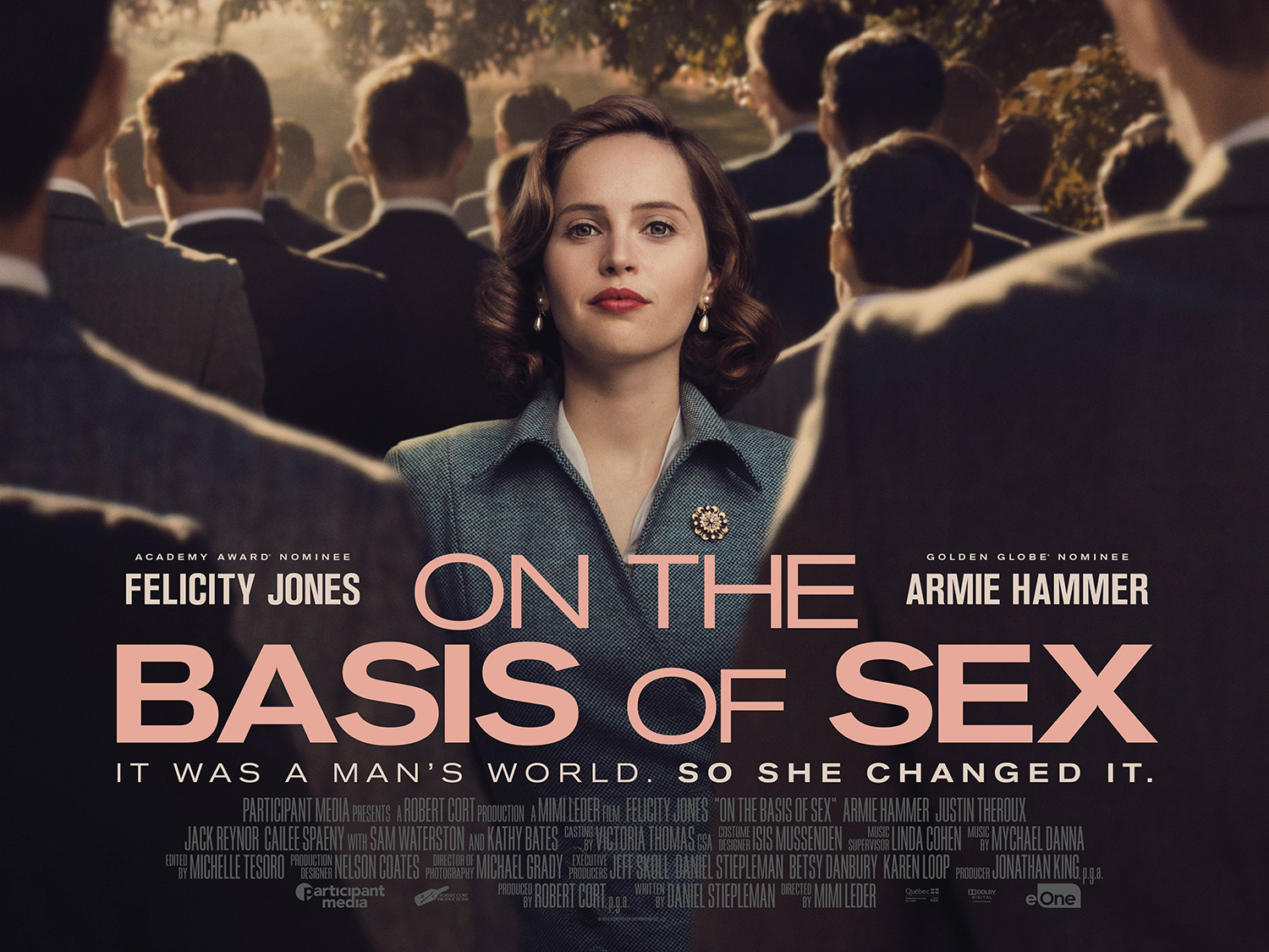 Extra Large Movie Poster Image for On the Basis of Sex (#2 of 3)