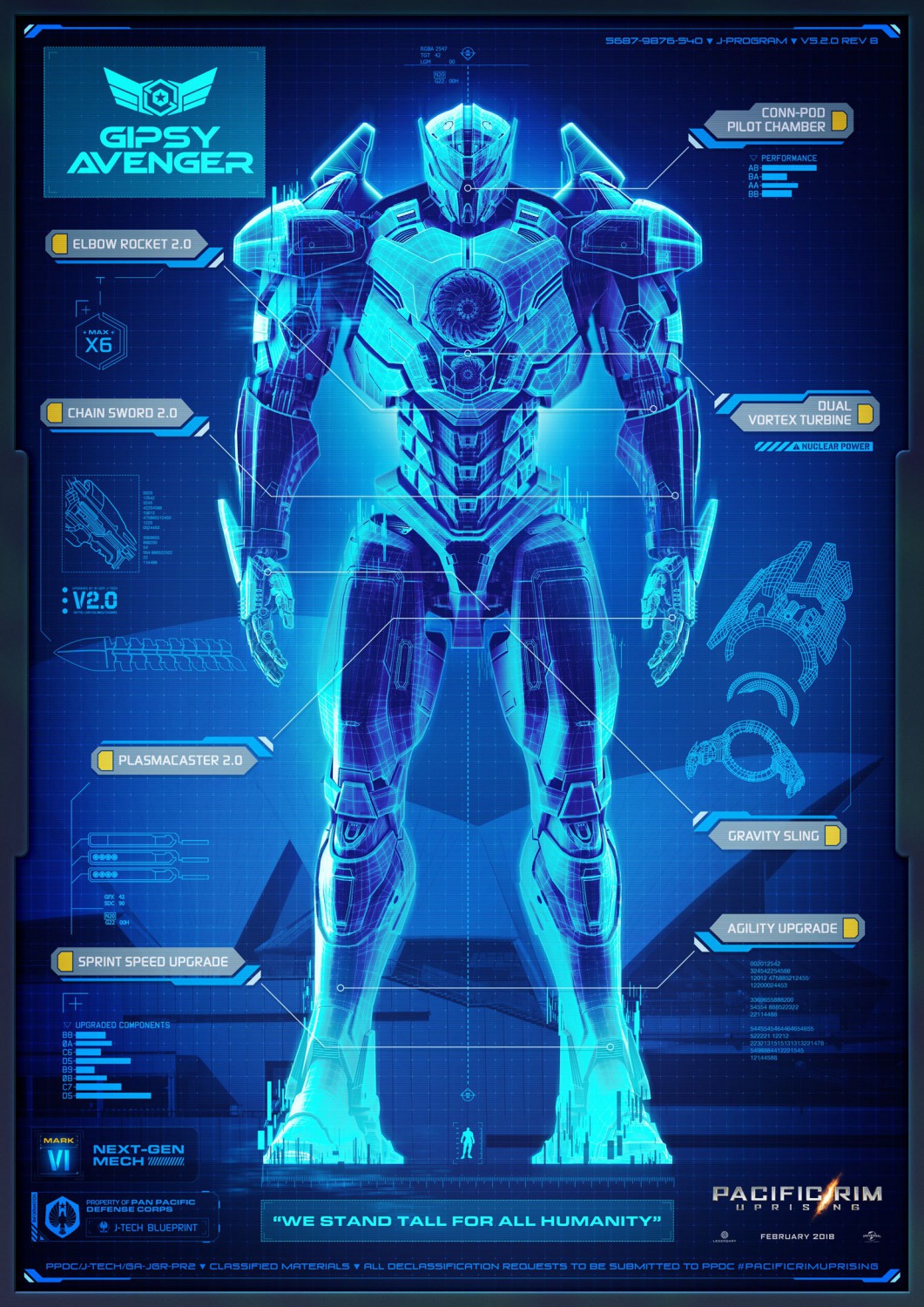 Extra Large Movie Poster Image for Pacific Rim Uprising (#2 of 49)