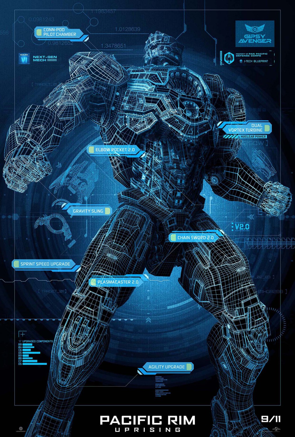Extra Large Movie Poster Image for Pacific Rim Uprising (#46 of 49)