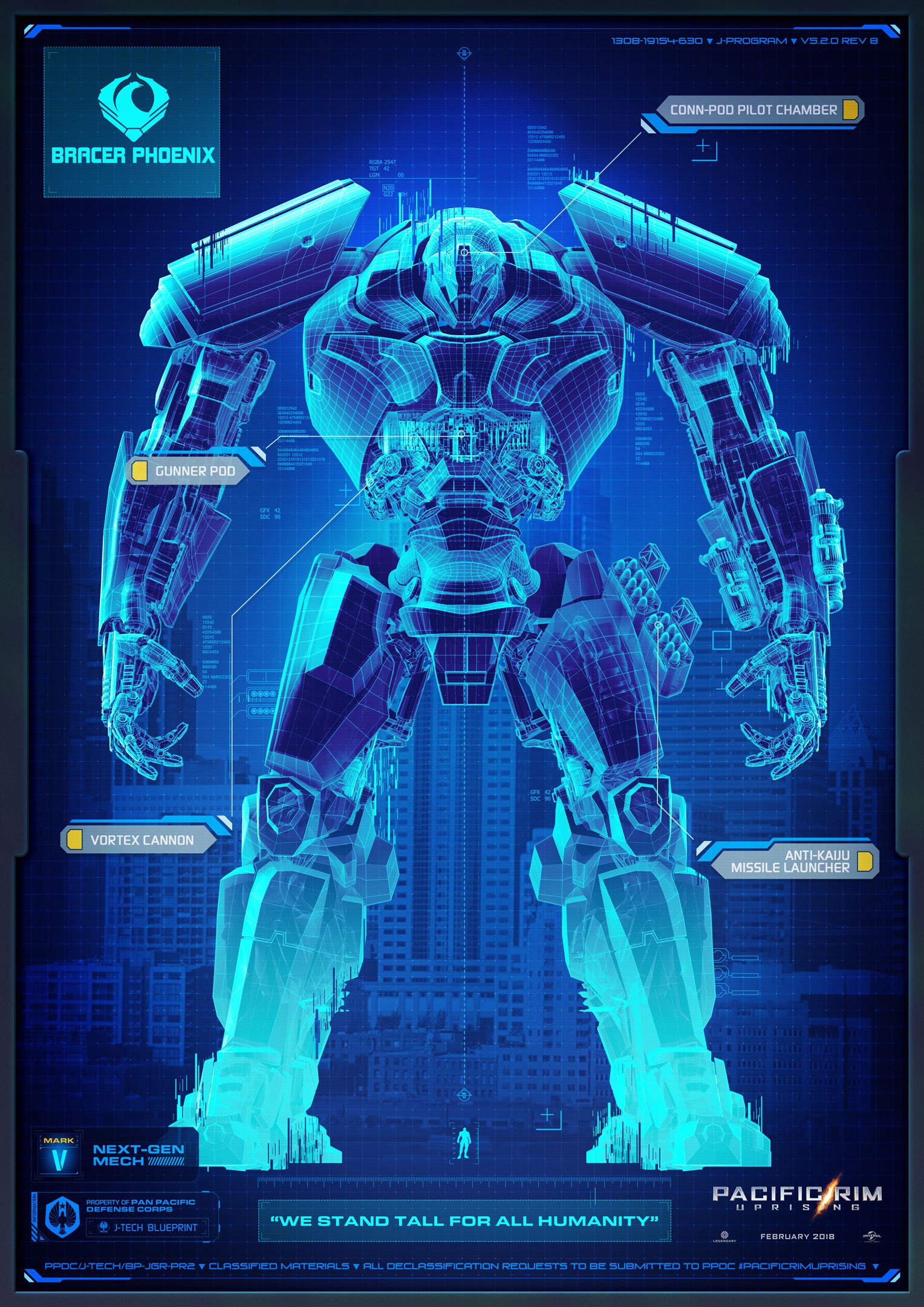 Mega Sized Movie Poster Image for Pacific Rim Uprising (#5 of 49)