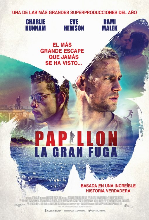 Papillon Movie Poster