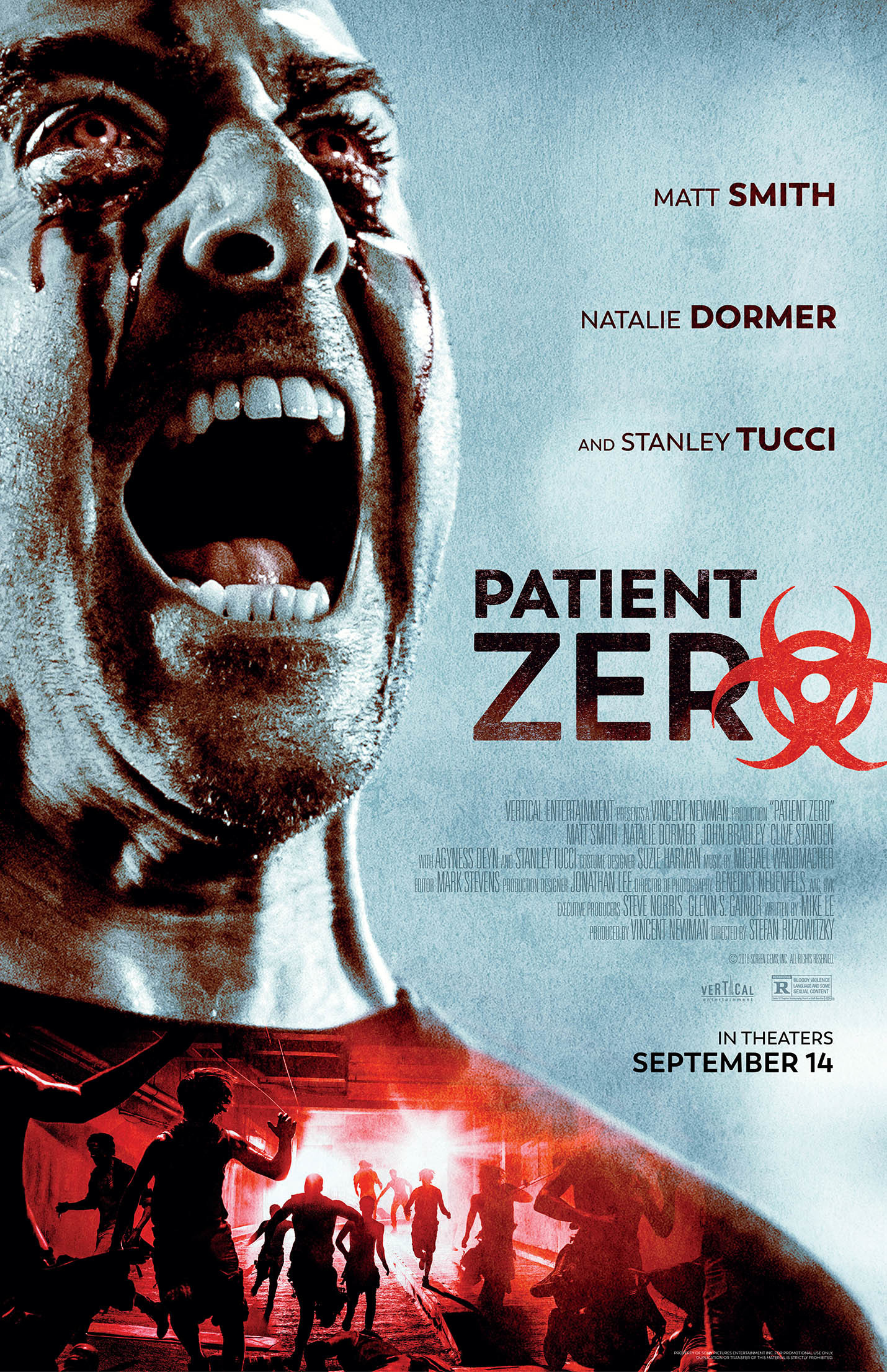 Mega Sized Movie Poster Image for Patient Zero 