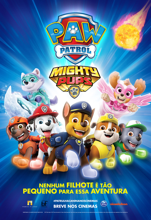 PAW Patrol: Mighty Pups Movie Poster