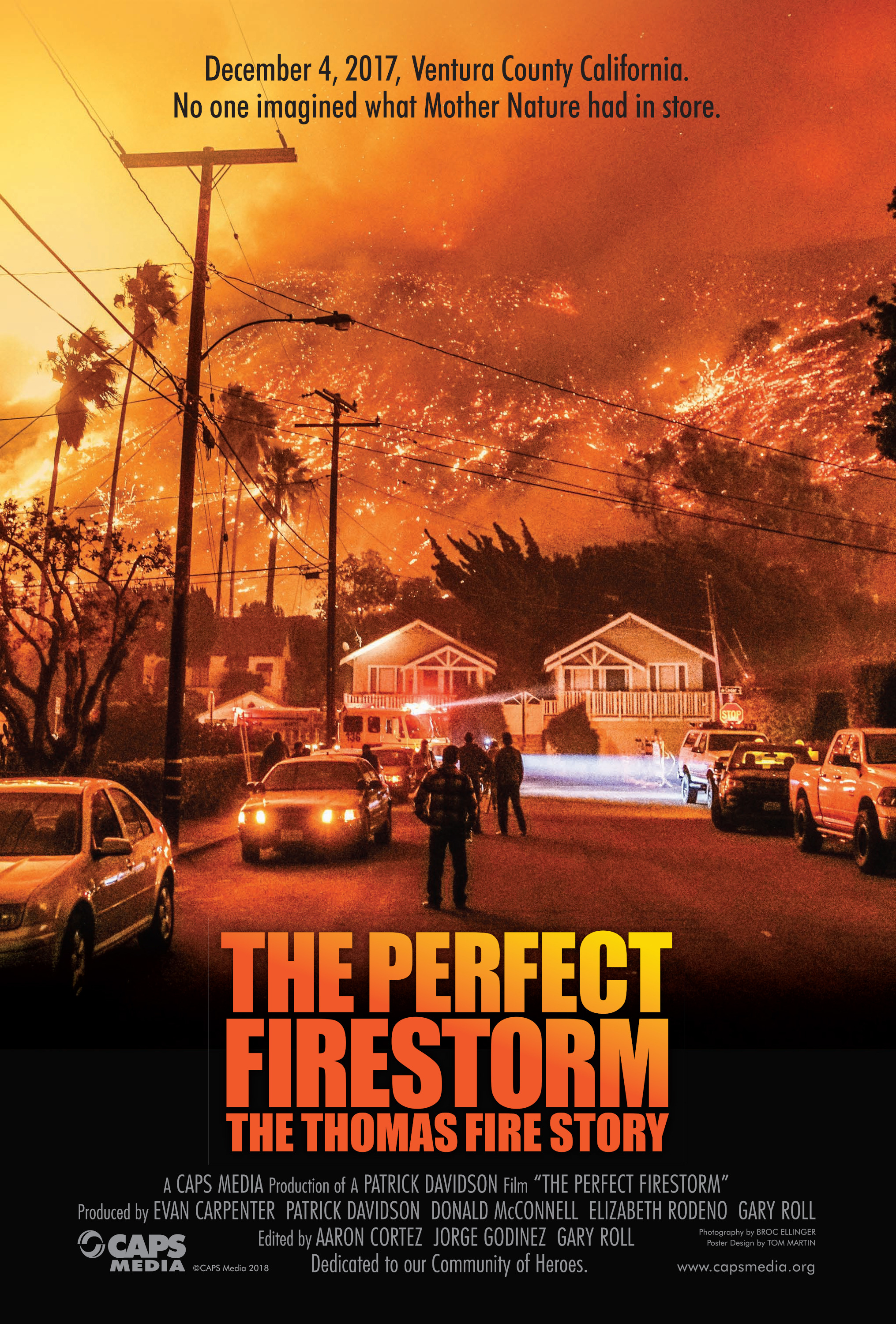Mega Sized Movie Poster Image for The Perfect Firestorm 