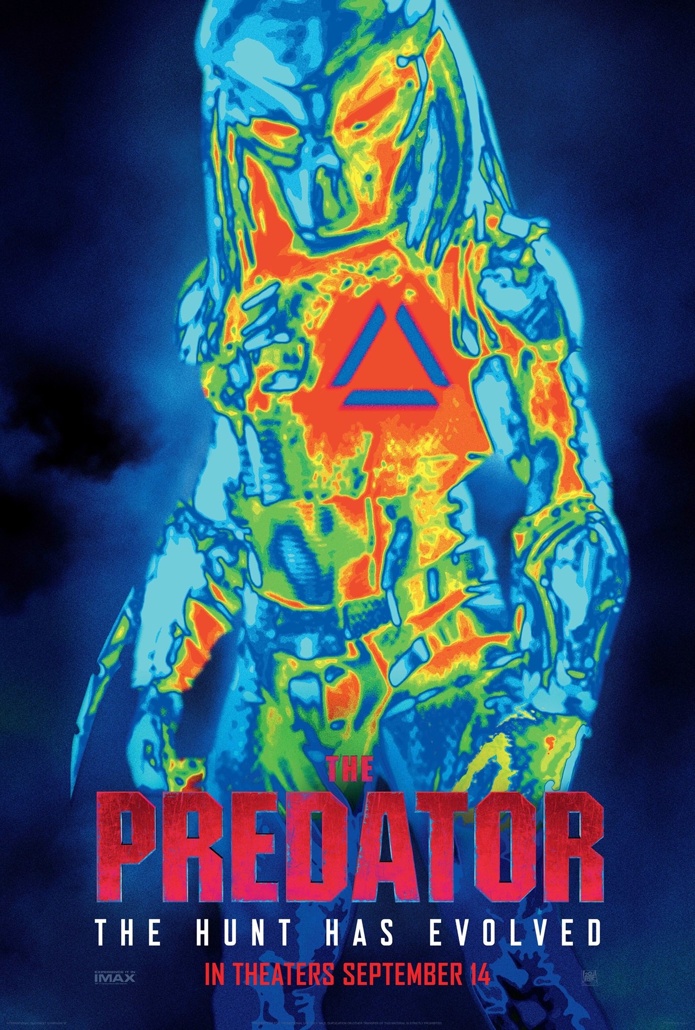Mega Sized Movie Poster Image for The Predator (#3 of 9)