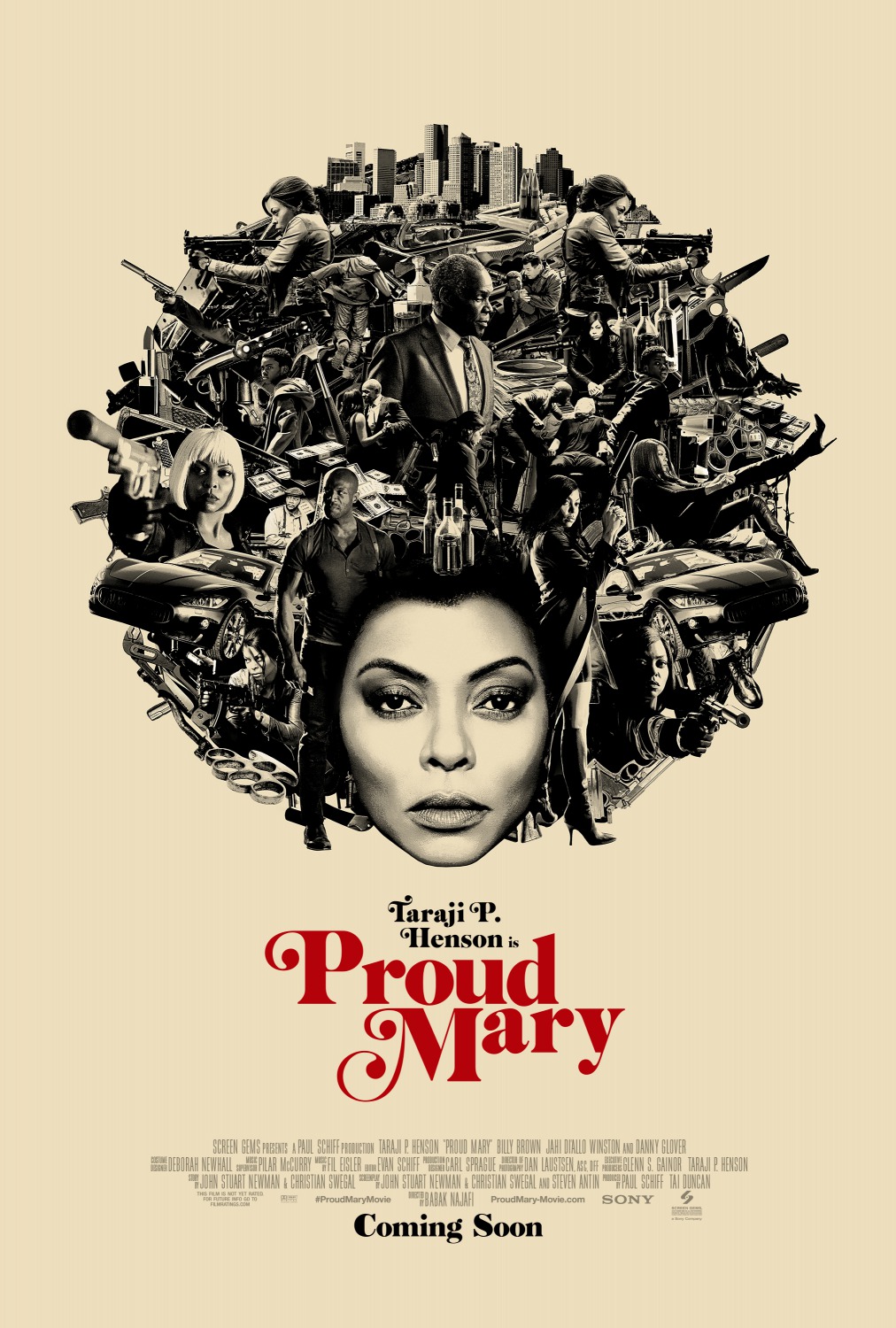 Extra Large Movie Poster Image for Proud Mary (#4 of 6)