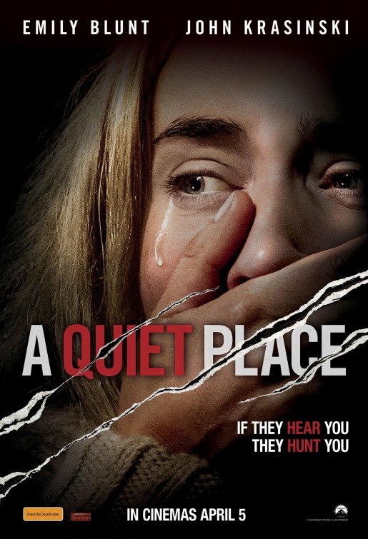A Quiet Place 2018 Korean Mini Movie Posters Movie Flyers A4 Size 