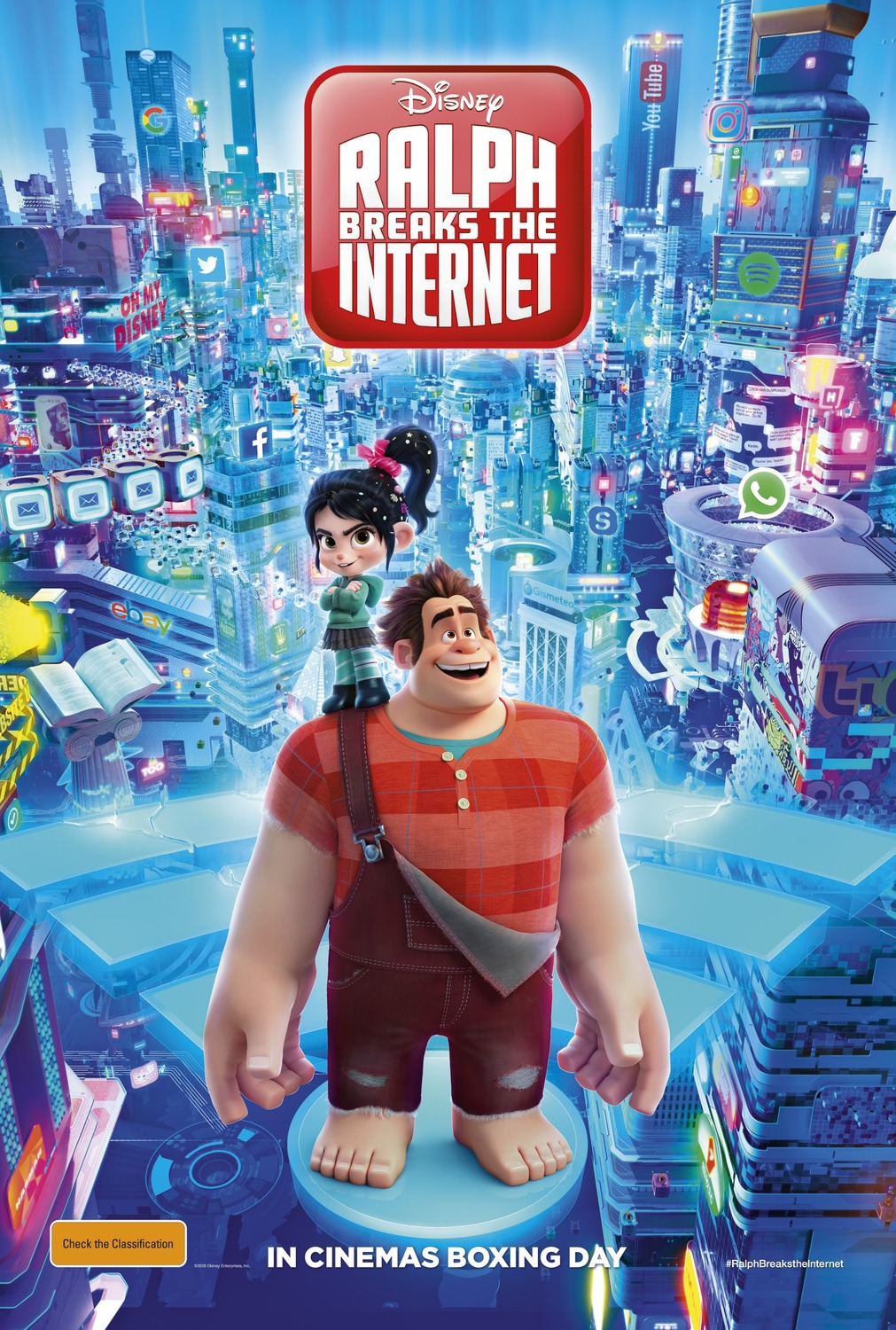 Extra Large Movie Poster Image for Ralph Breaks the Internet: Wreck-It Ralph 2 (#13 of 28)