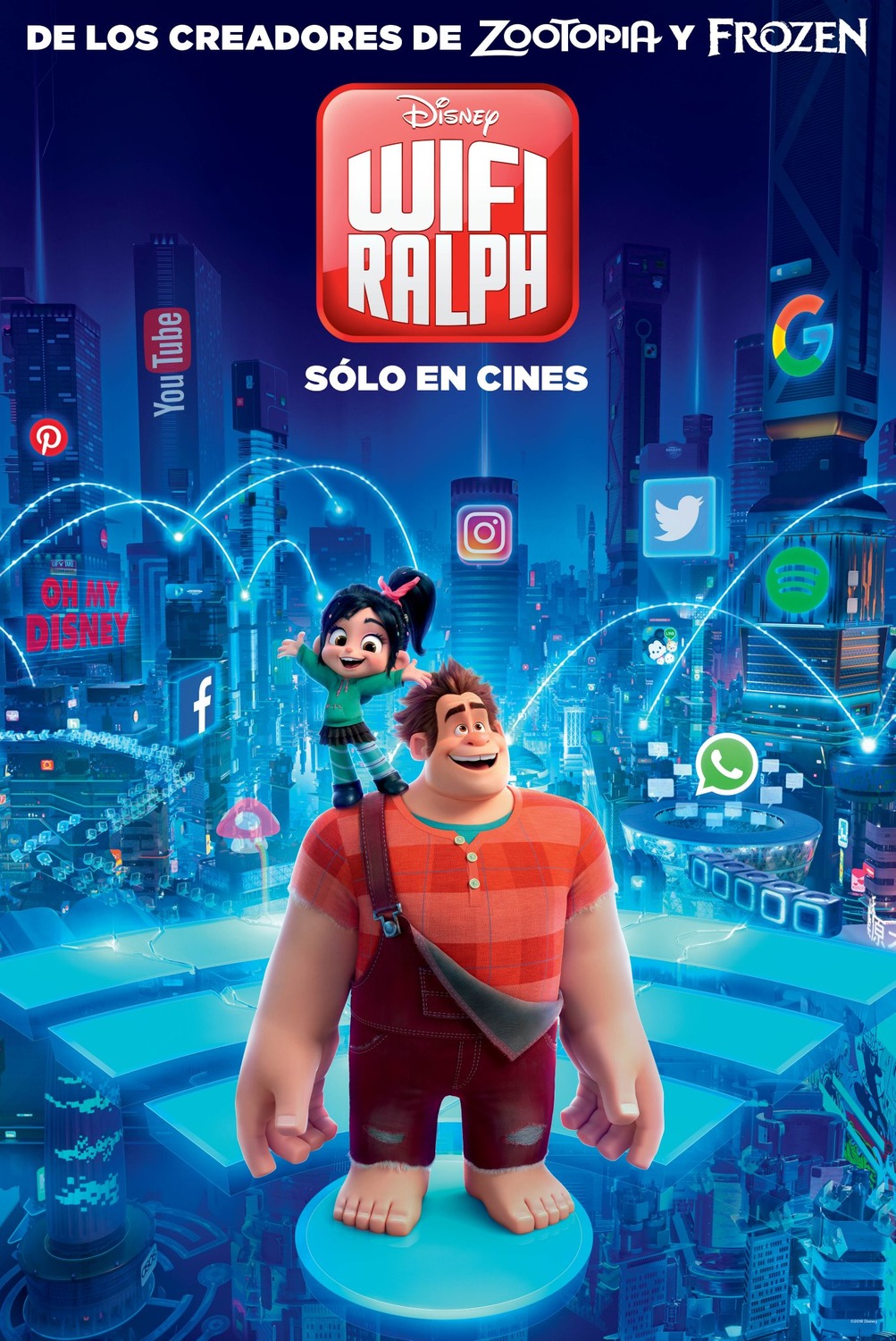 Extra Large Movie Poster Image for Ralph Breaks the Internet: Wreck-It Ralph 2 (#5 of 28)