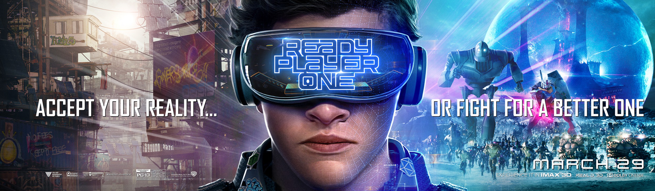 Mega Sized Movie Poster Image for Ready Player One (#12 of 33)