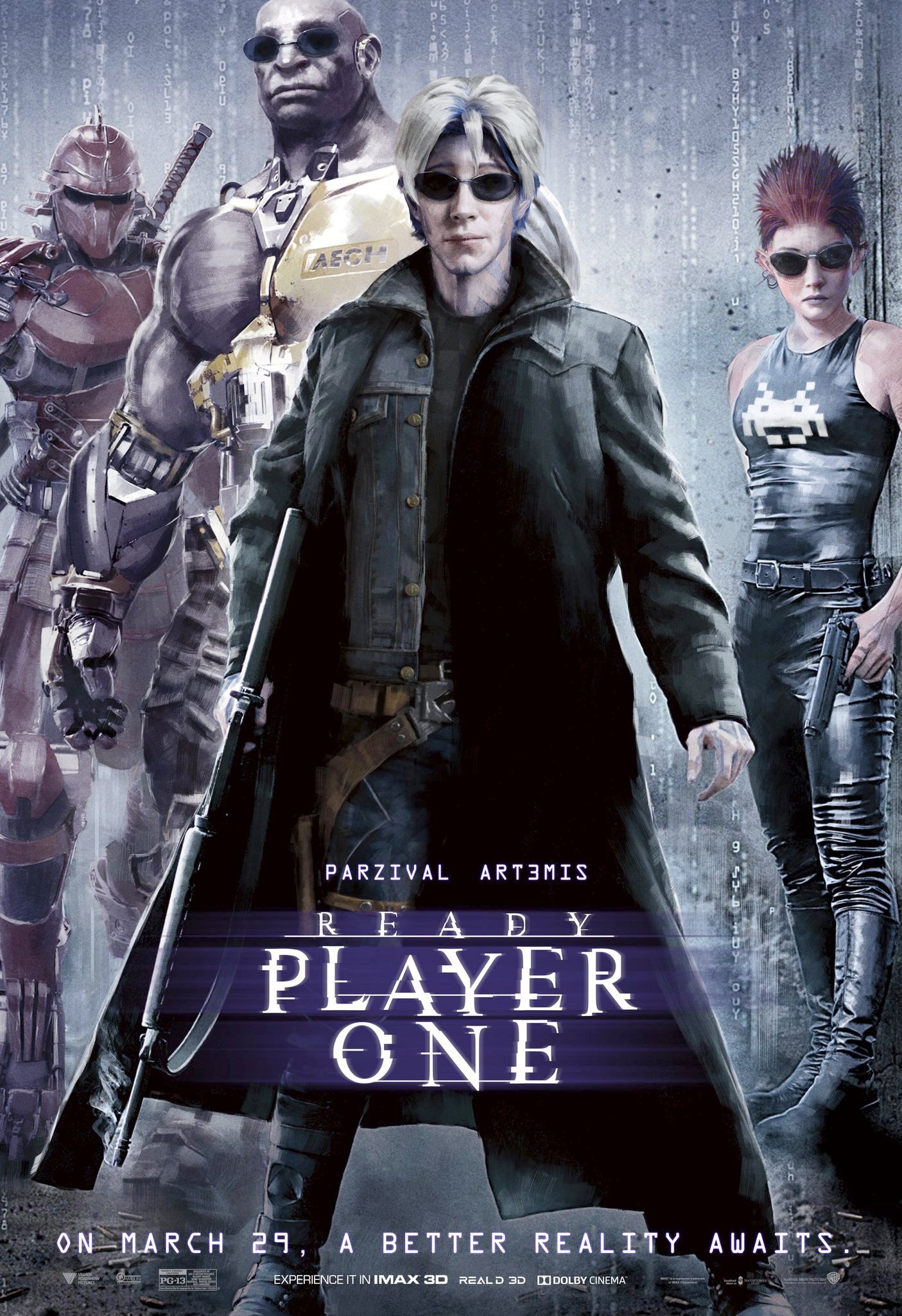 Mega Sized Movie Poster Image for Ready Player One (#23 of 33)