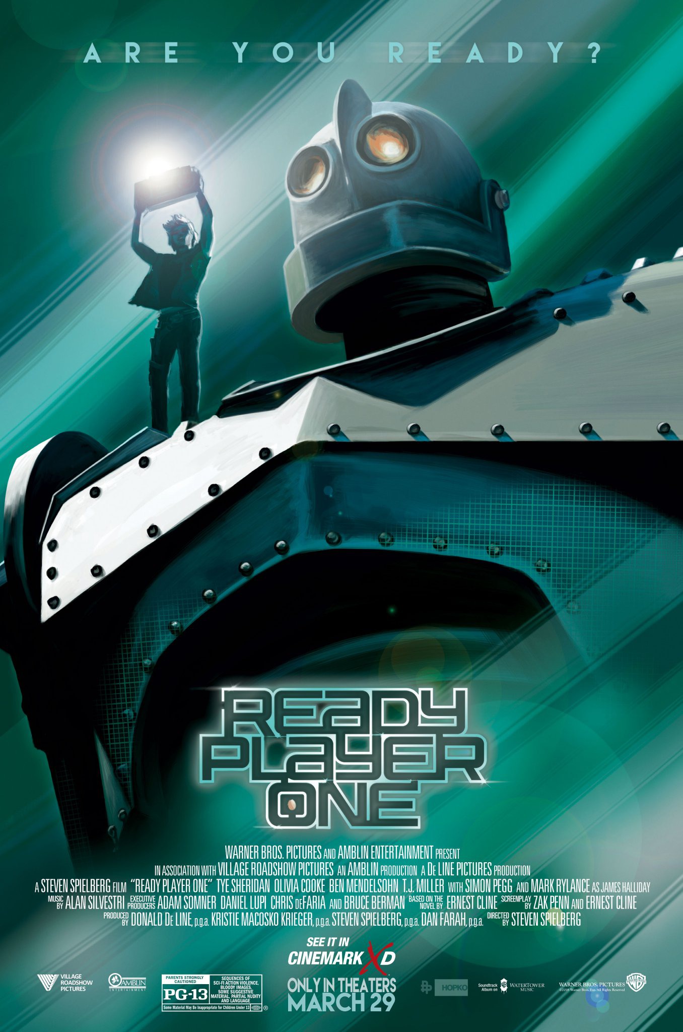Mega Sized Movie Poster Image for Ready Player One (#26 of 33)