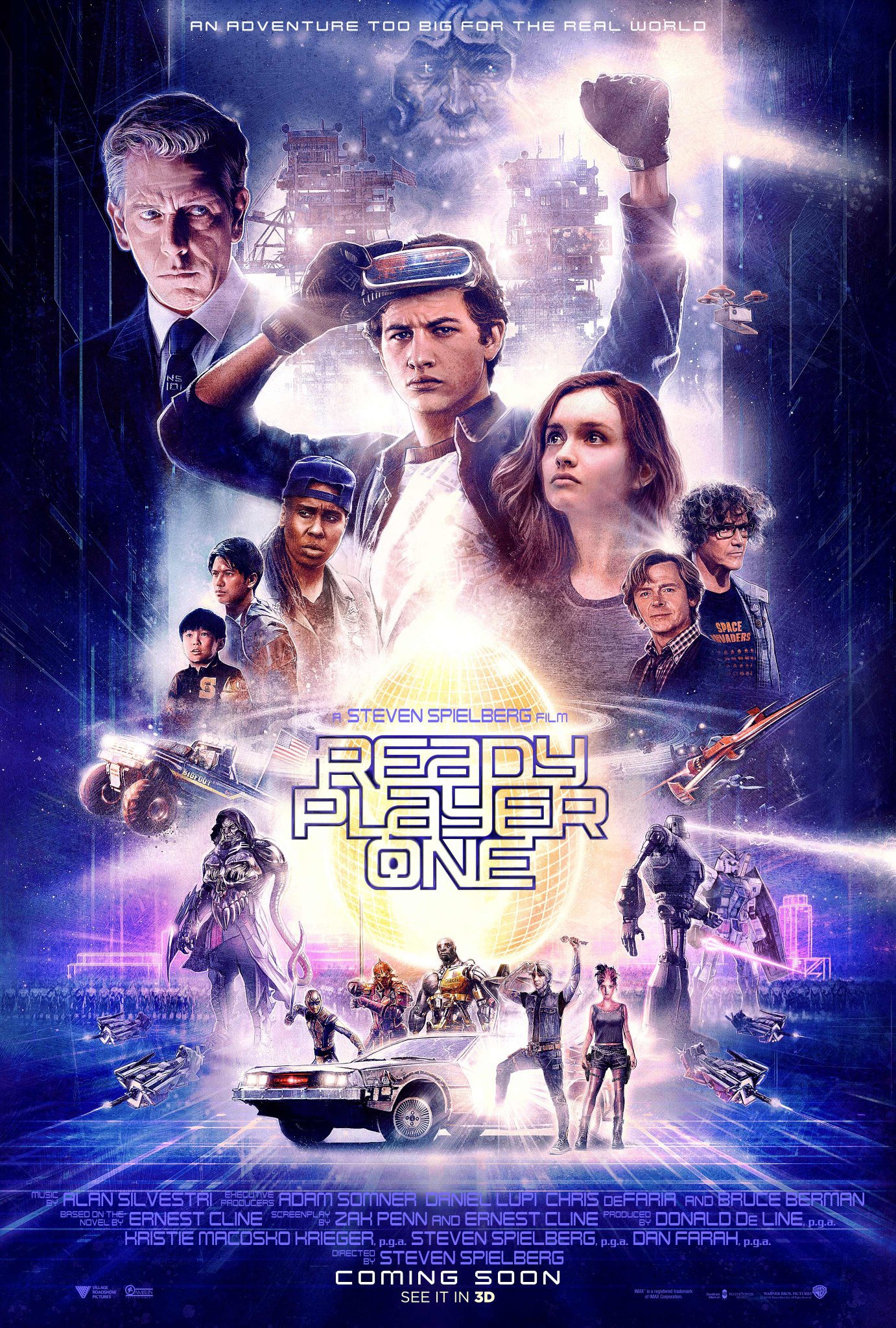 Mega Sized Movie Poster Image for Ready Player One (#2 of 33)