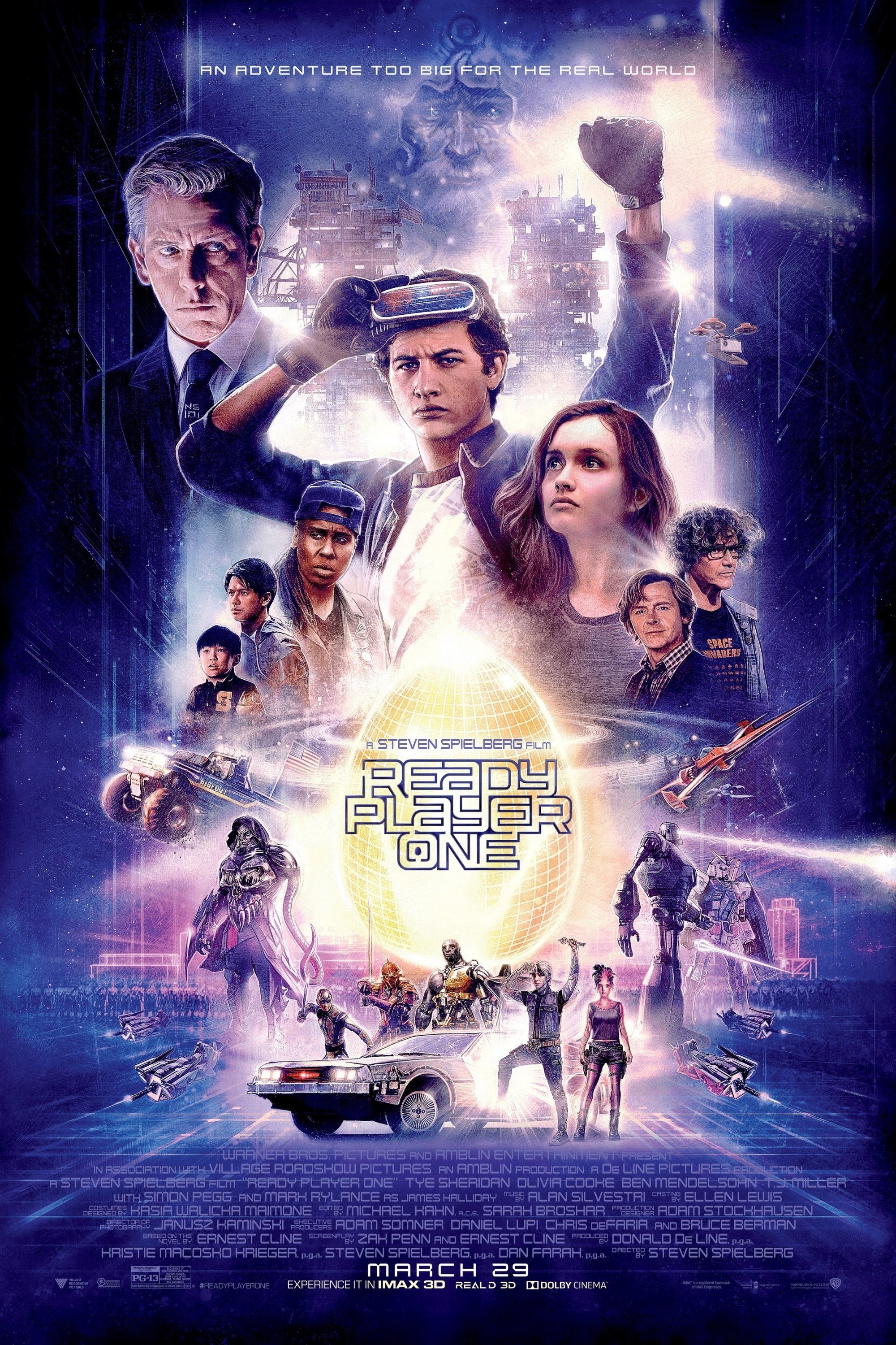 Mega Sized Movie Poster Image for Ready Player One (#2 of 33)