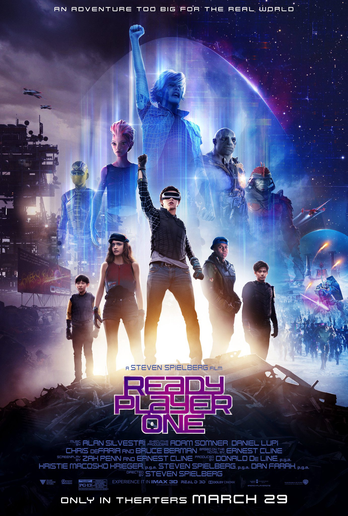 Mega Sized Movie Poster Image for Ready Player One (#31 of 33)