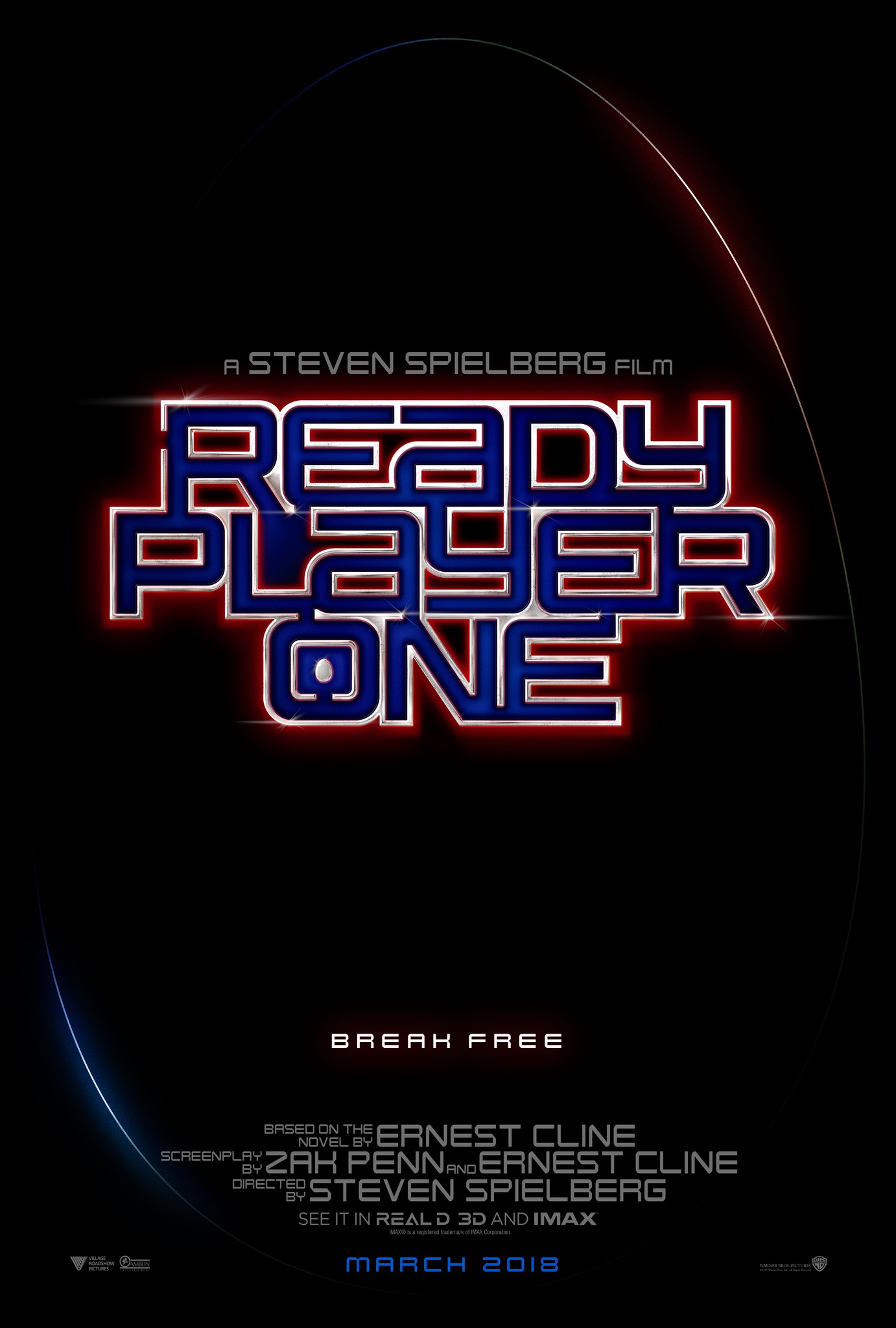 Mega Sized Movie Poster Image for Ready Player One (#1 of 33)