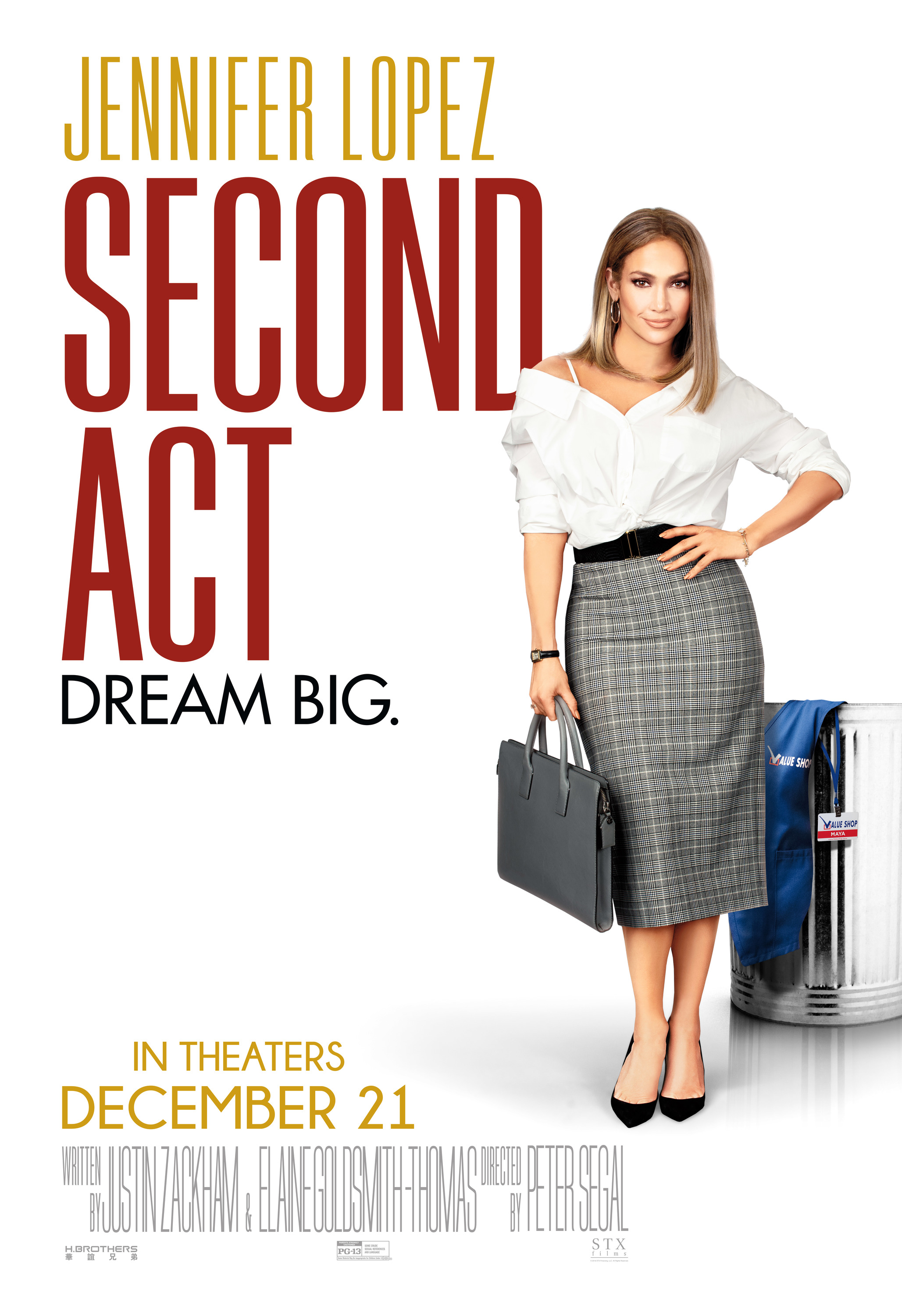Mega Sized Movie Poster Image for Second Act (#2 of 3)