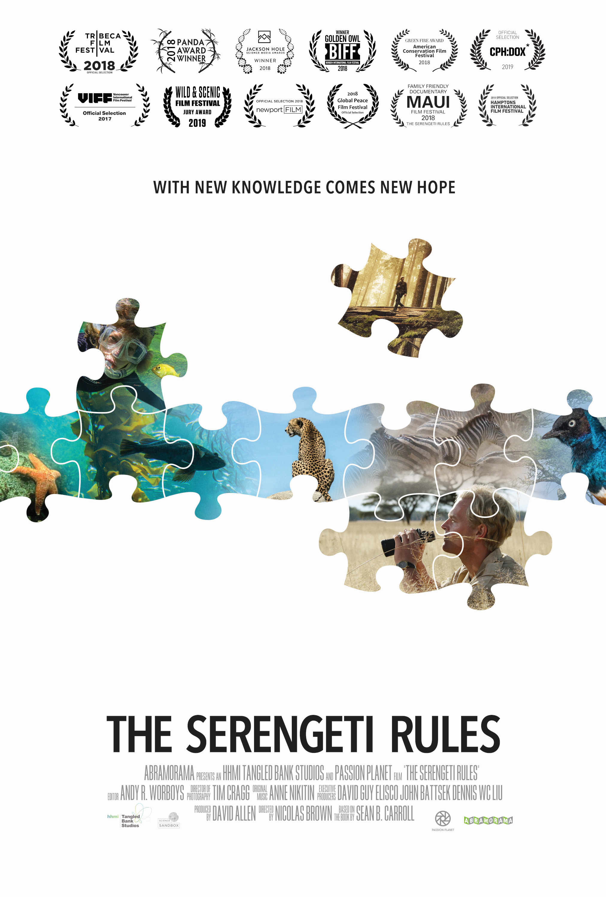 Mega Sized Movie Poster Image for Serengeti Rules 