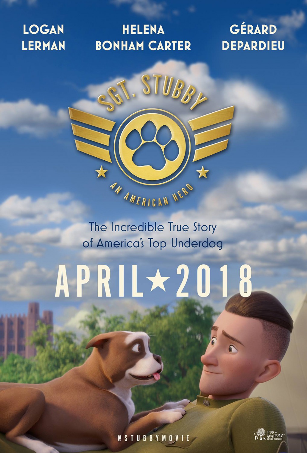 Extra Large Movie Poster Image for Sgt. Stubby: An American Hero (#1 of 2)