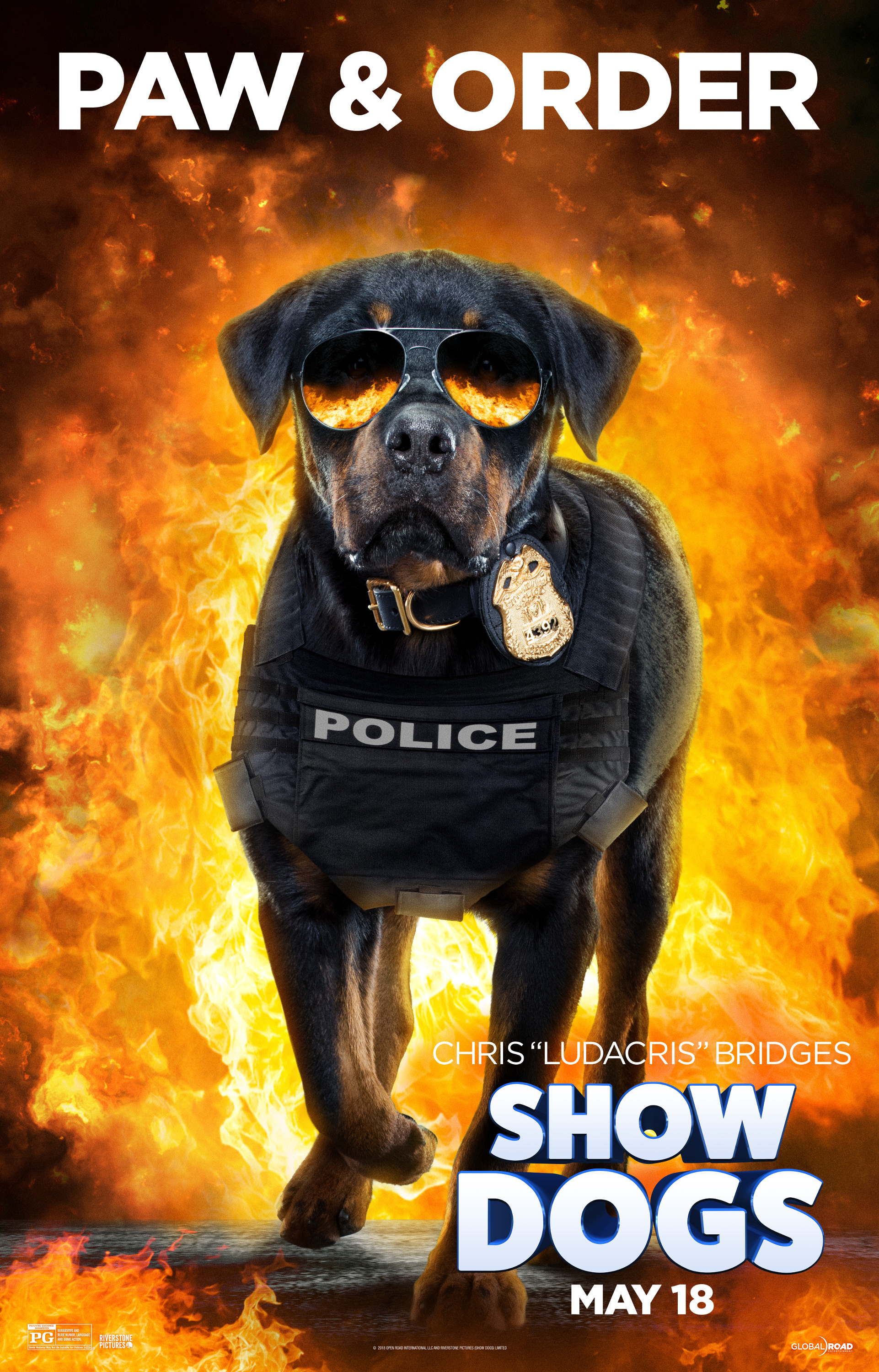 Mega Sized Movie Poster Image for Show Dogs (#7 of 11)