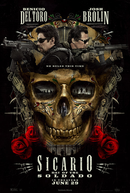 Resultado de imagem para movie poster Sicario Day Of The Soldado