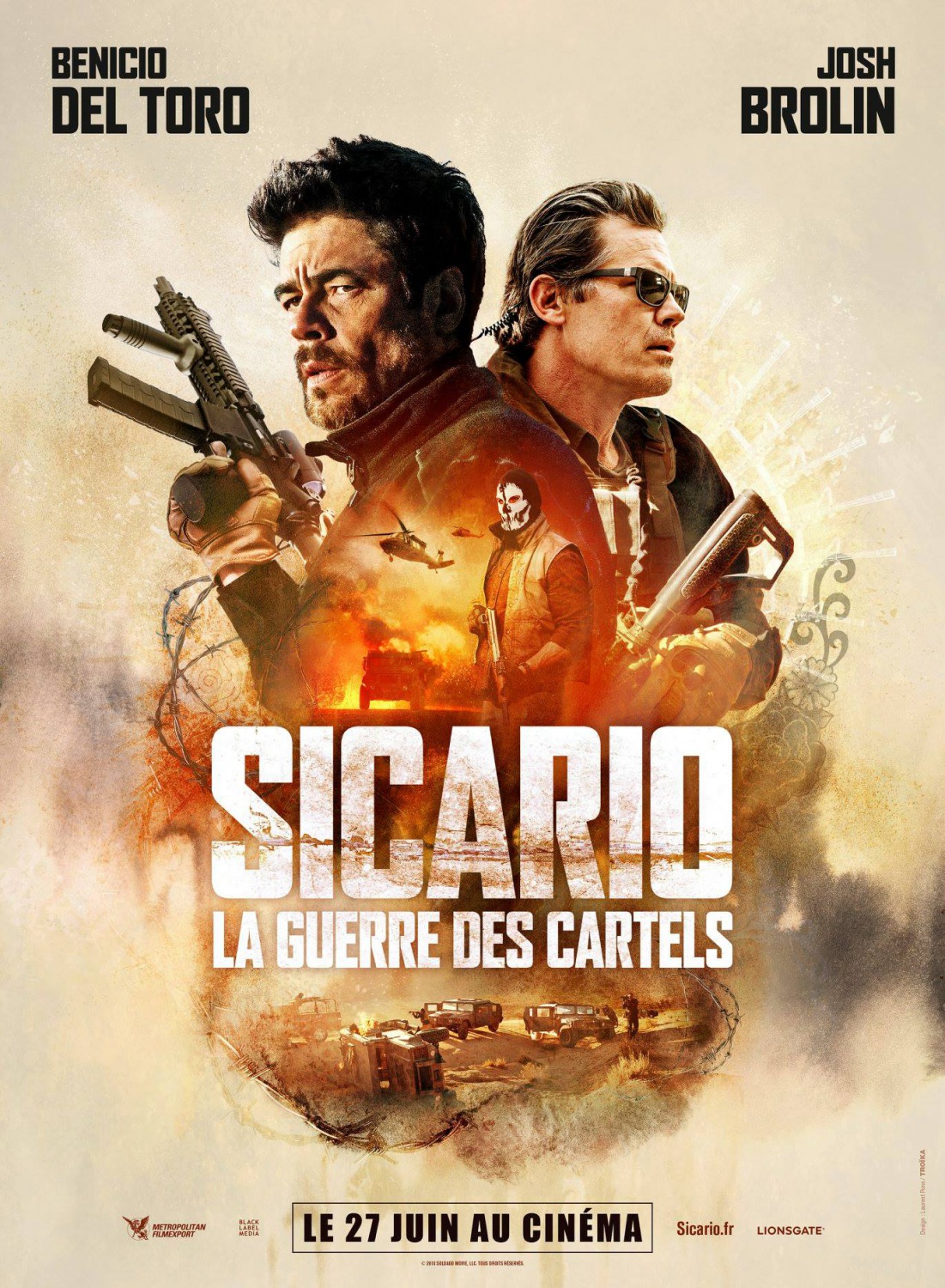 Extra Large Movie Poster Image for Sicario: Day of the Soldado (#2 of 10)