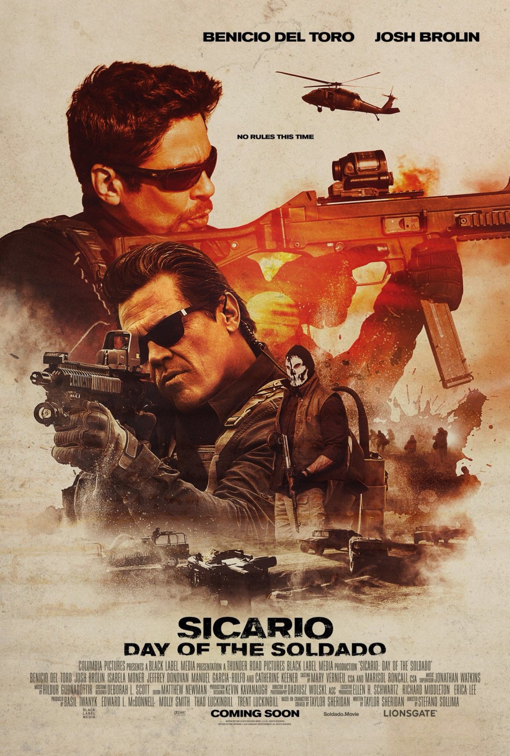 Extra Large Movie Poster Image for Sicario: Day of the Soldado (#5 of 10)
