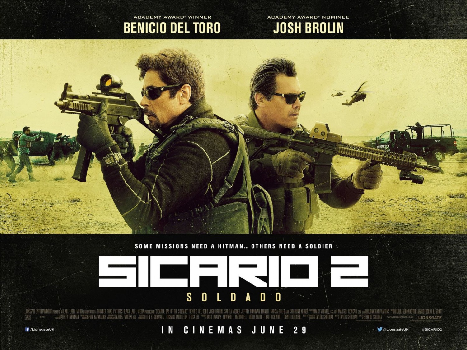 24x36 14x21 Poster Sicario 2 Skeleton Day of the Soldado 2018 Movie Art P-1103 