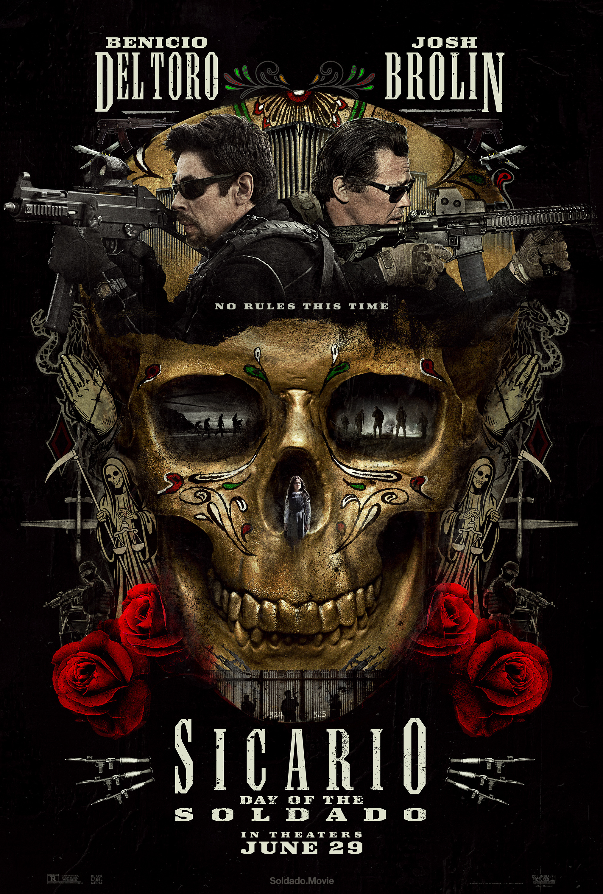 Mega Sized Movie Poster Image for Sicario: Day of the Soldado (#1 of 10)