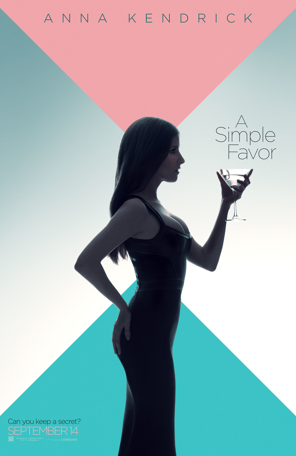 Extra Large Movie Poster Image for A Simple Favor (#3 of 11)