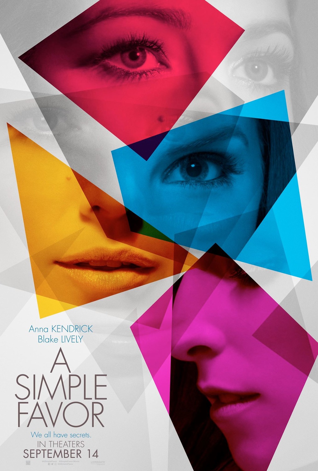 Extra Large Movie Poster Image for A Simple Favor (#8 of 11)