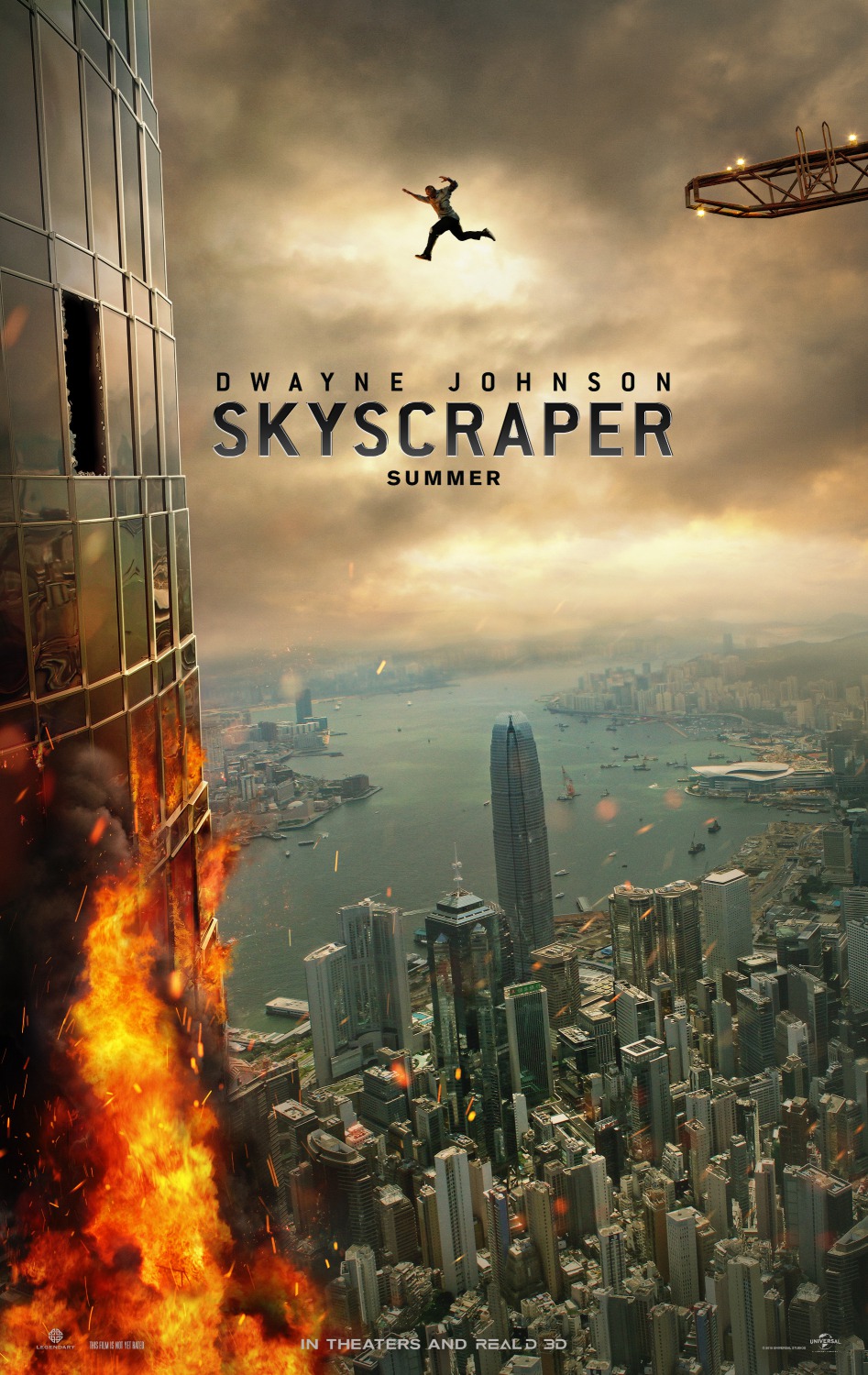 Extra Large Movie Poster Image for Skyscraper (#1 of 7)