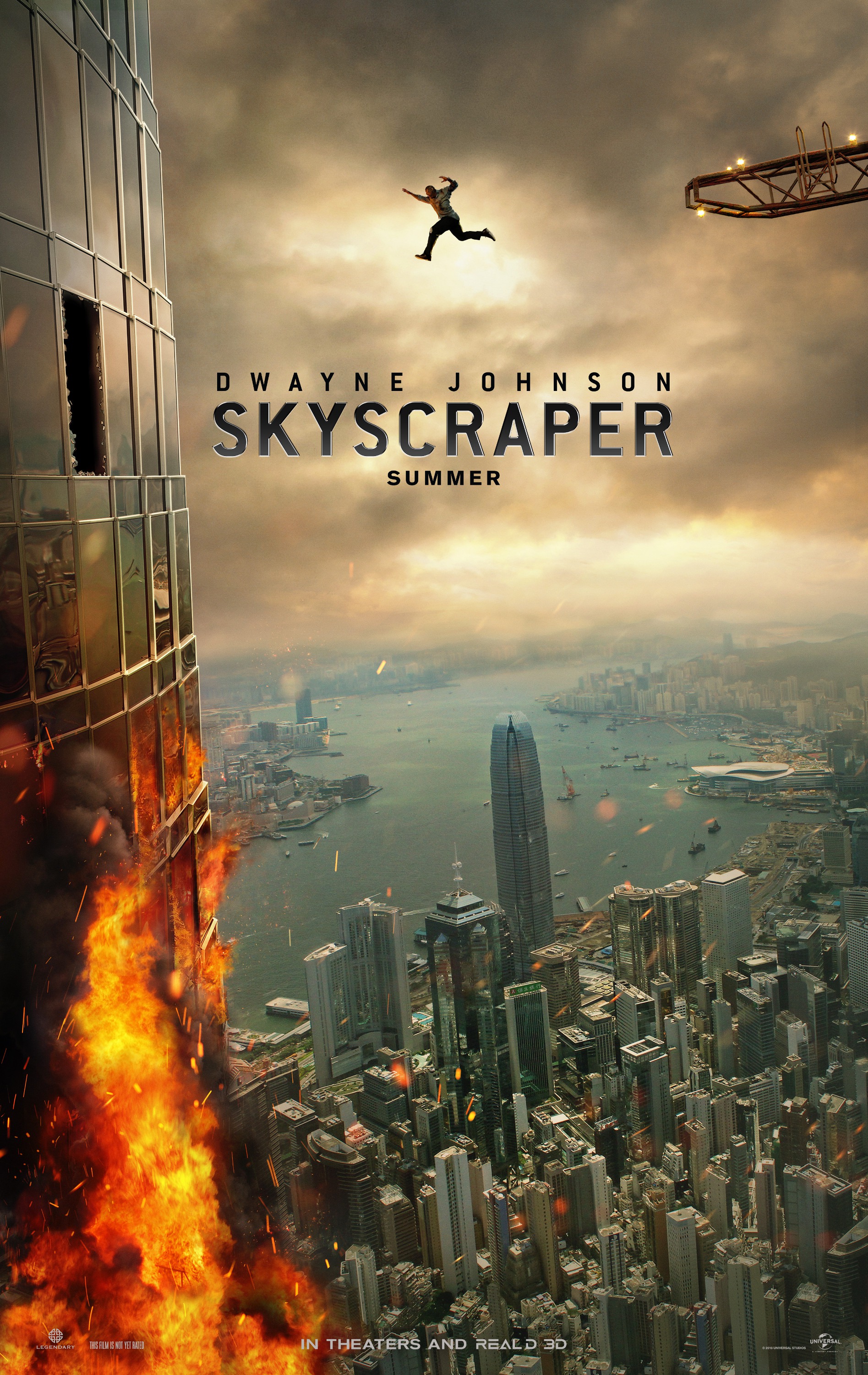 Mega Sized Movie Poster Image for Skyscraper (#1 of 7)