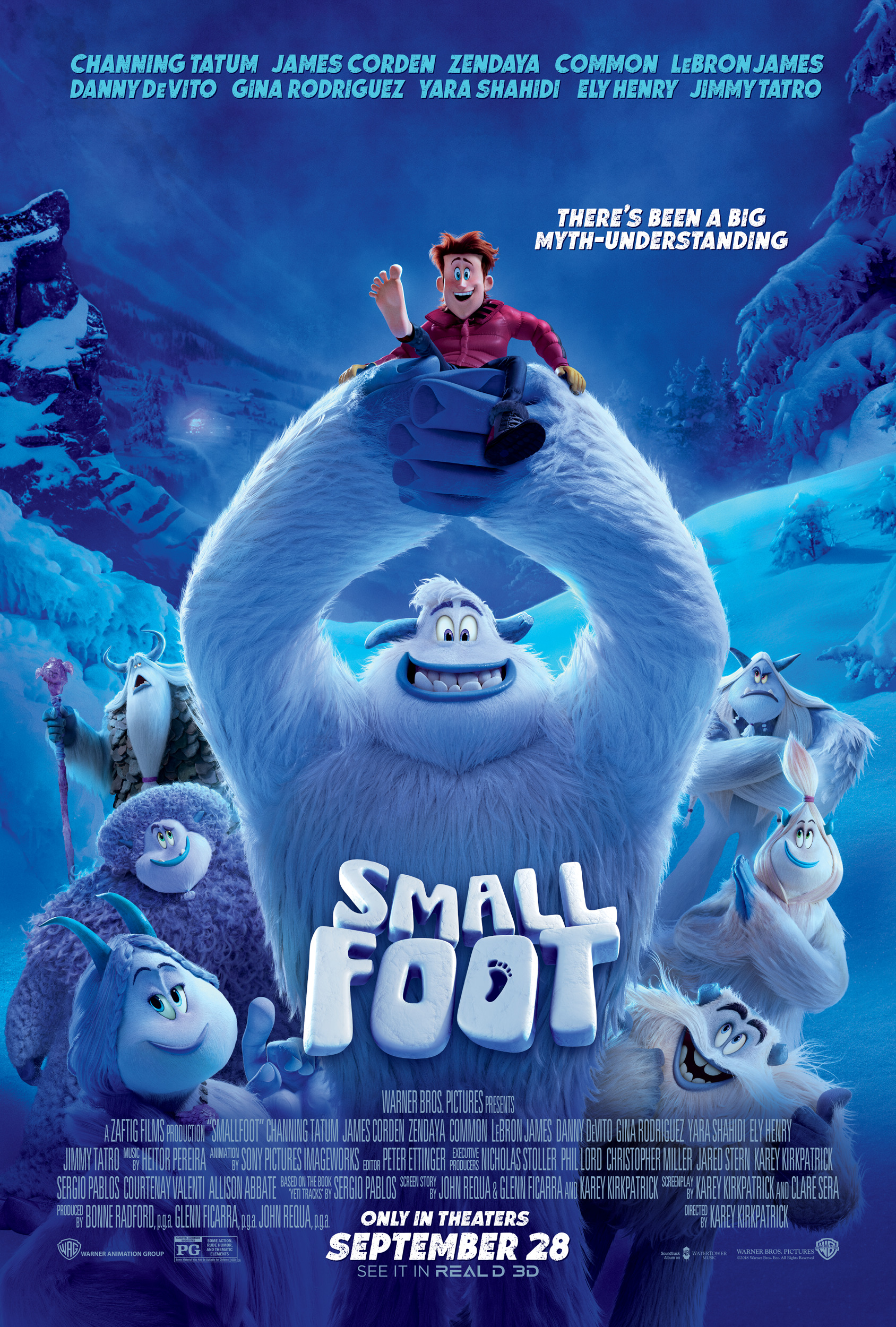 Mega Sized Movie Poster Image for Smallfoot (#10 of 21)