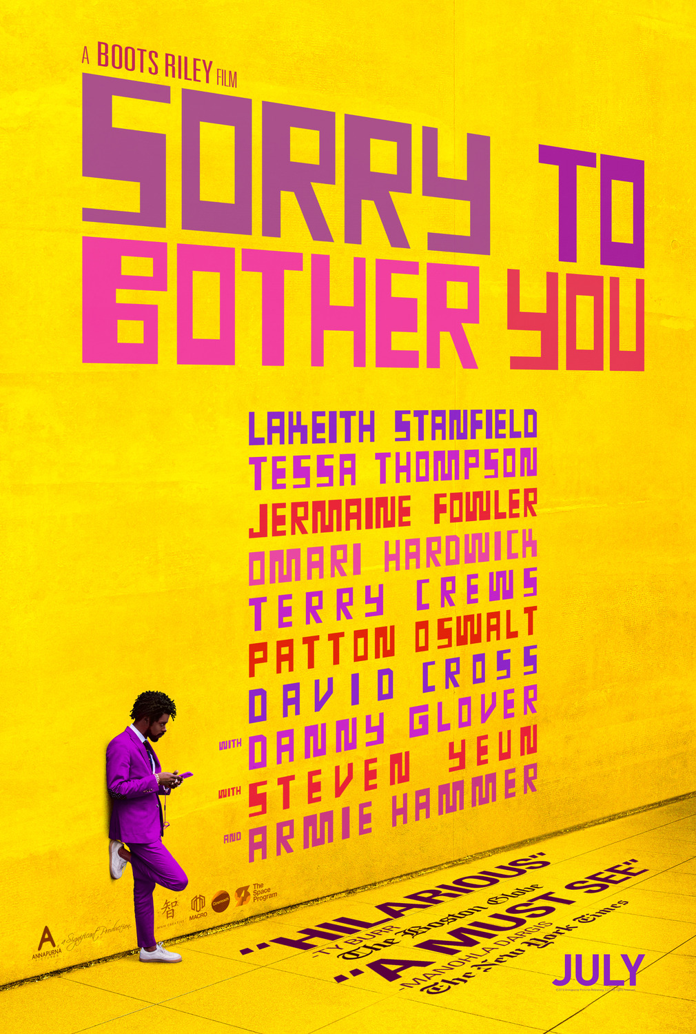 Extra Large Movie Poster Image for Sorry to Bother You (#10 of 10)