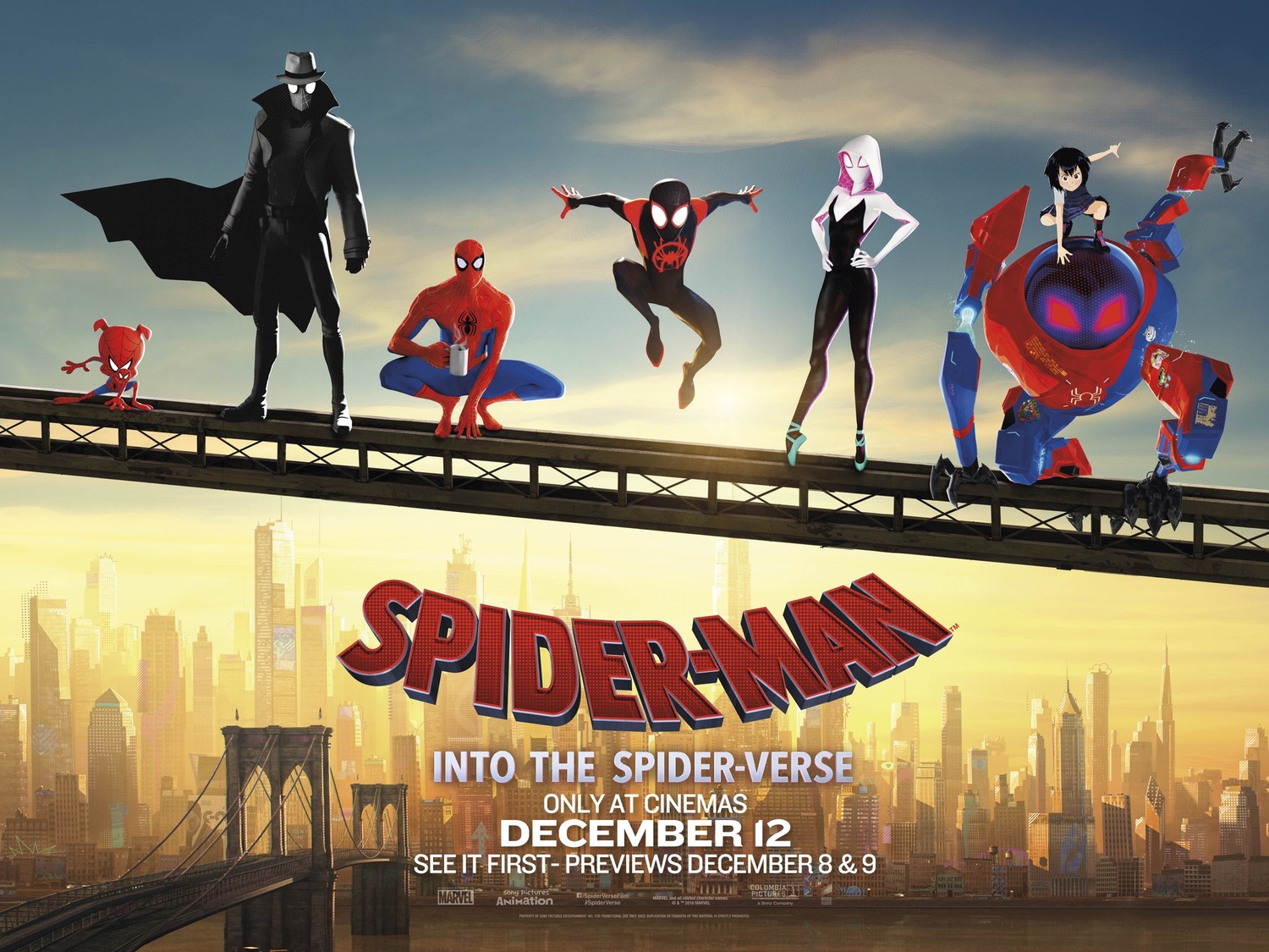 Extra Large Movie Poster Image for Spider-Man: Into the Spider-Verse (#4 of 21)