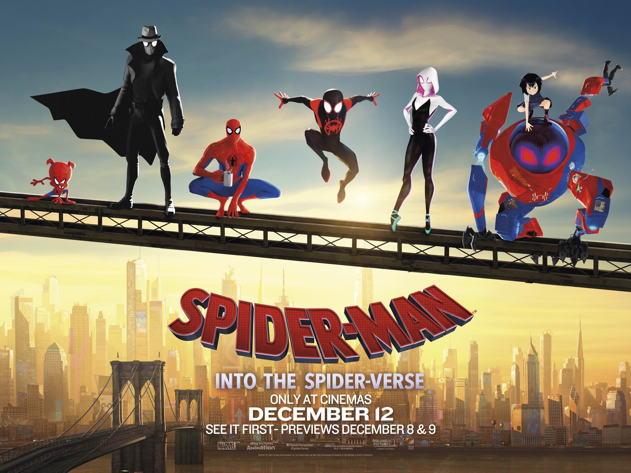 Mega Sized Movie Poster Image for Spider-Man: Into the Spider-Verse (#4 of 21)