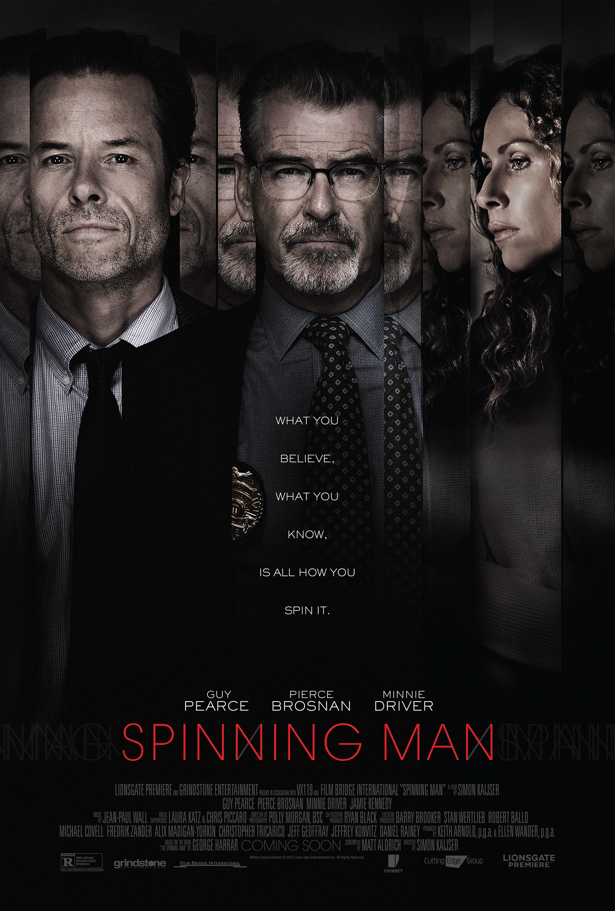 Mega Sized Movie Poster Image for Spinning Man 