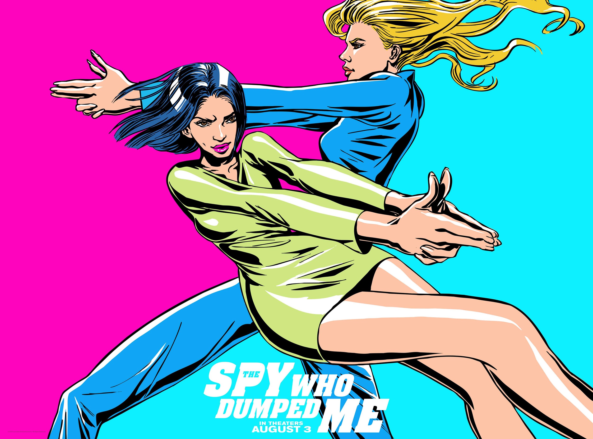 Mega Sized Movie Poster Image for The Spy Who Dumped Me (#15 of 25)