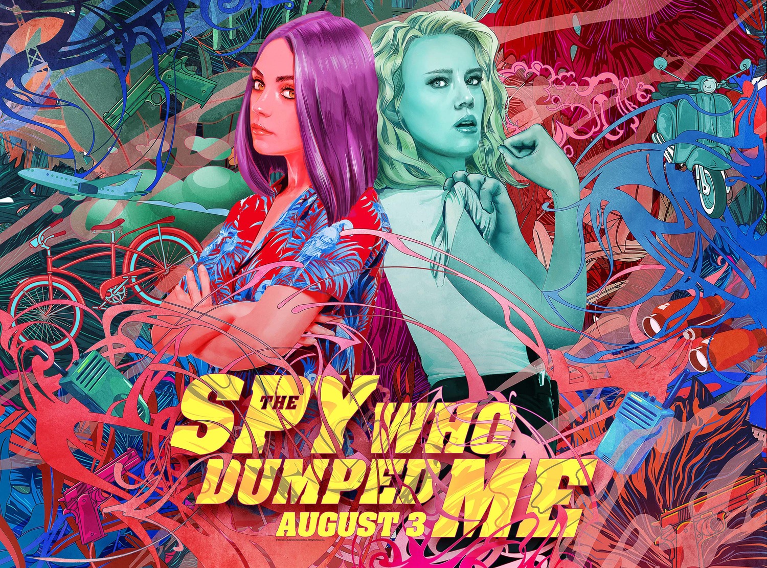 Extra Large Movie Poster Image for The Spy Who Dumped Me (#18 of 25)